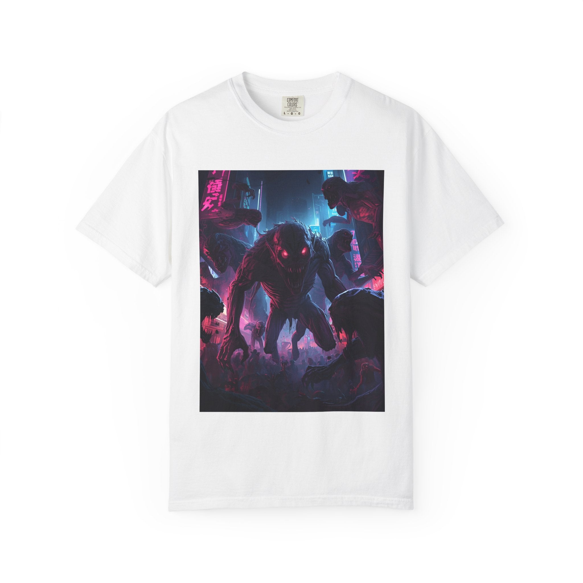 Spooky Creature Unisex Graphic Tee - Halloween Horror T-Shirt, Vintage Style, Spooky Gift, Unisex Halloween Apparel, Unique Costume Alternative