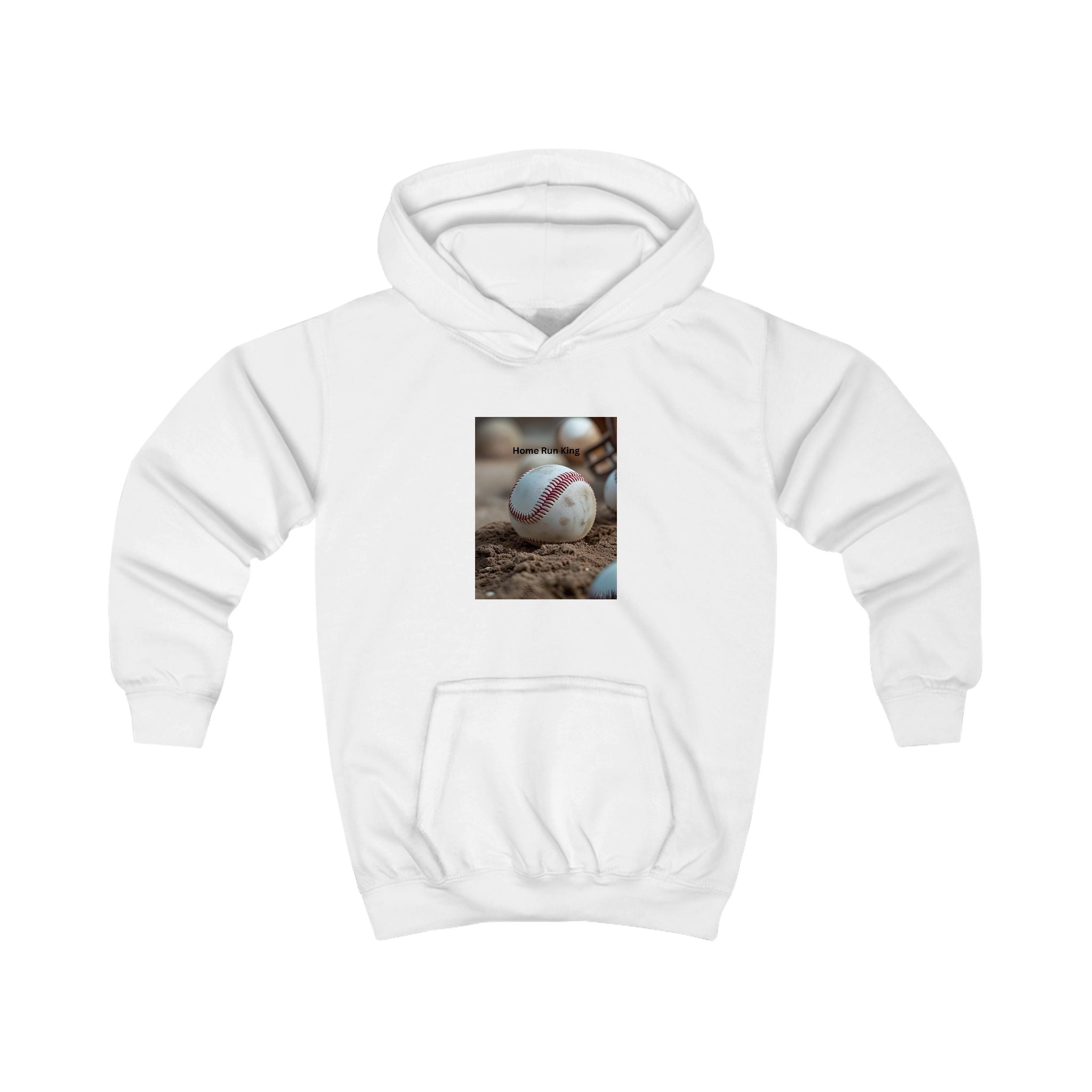 Baseball Kids Hoodie - Perfect for Young Sports Fans, Youth Sweatshirt for Birthdays, Team Spirit, or Everyday Wear