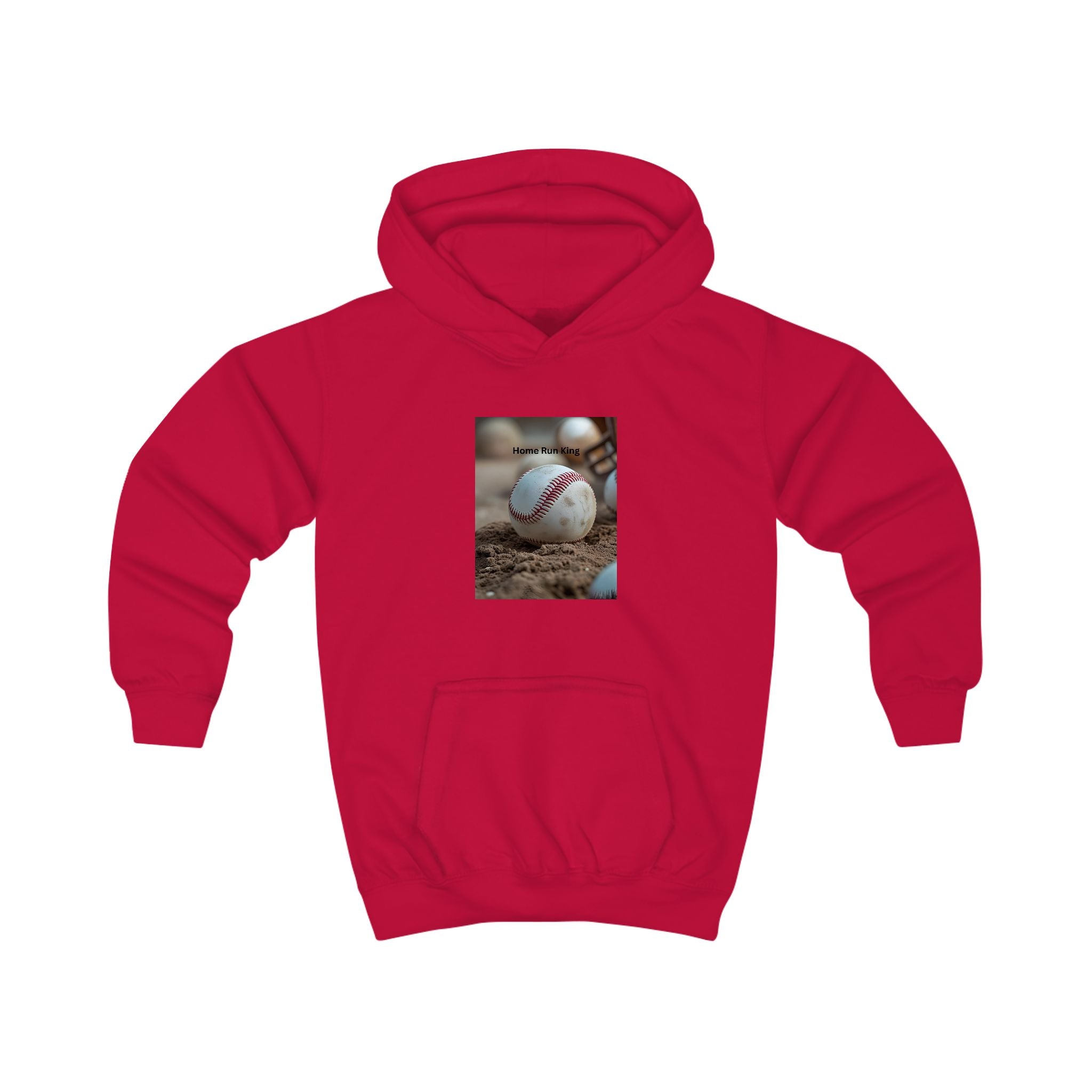 Baseball Kids Hoodie - Perfect for Young Sports Fans, Youth Sweatshirt for Birthdays, Team Spirit, or Everyday Wear