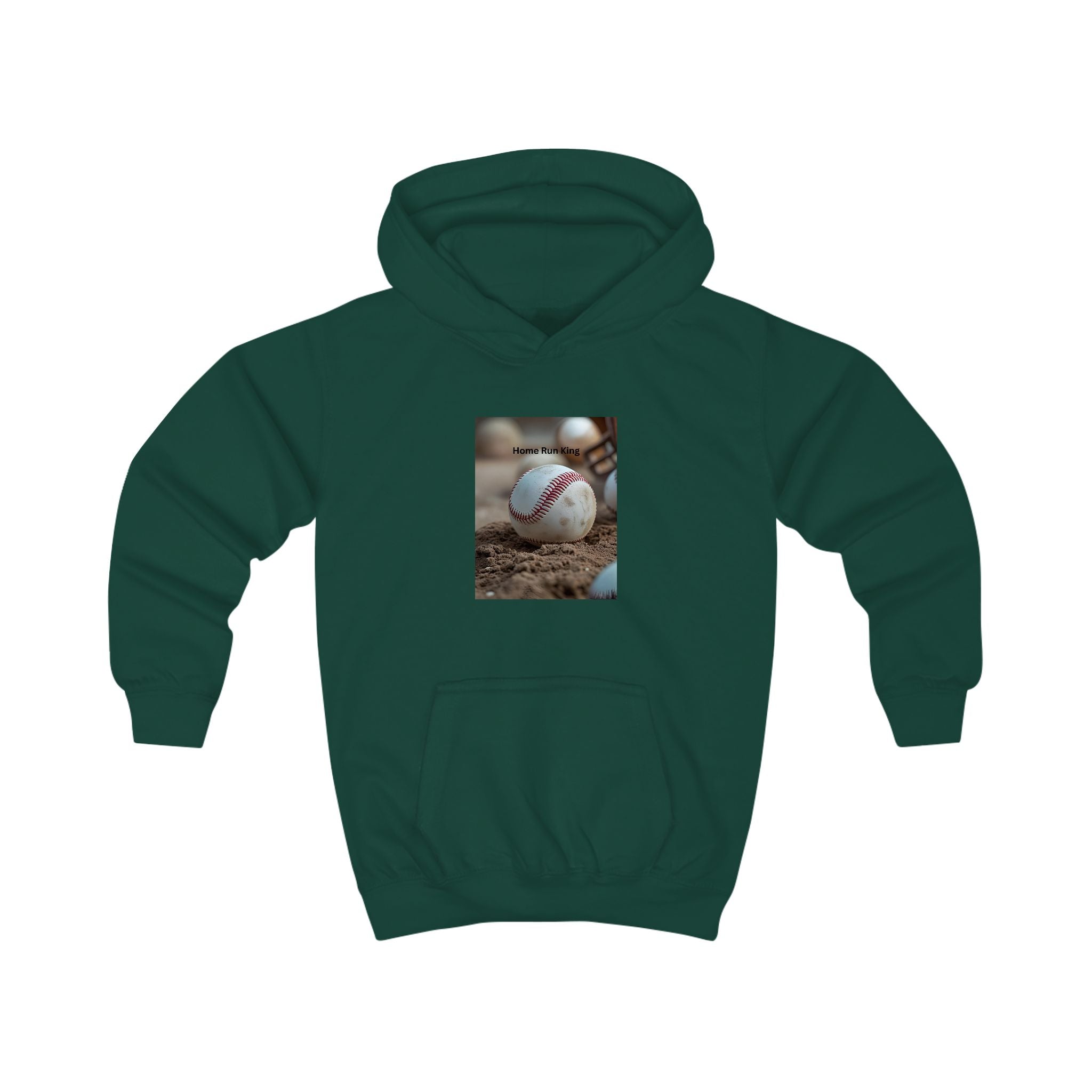 Baseball Kids Hoodie - Perfect for Young Sports Fans, Youth Sweatshirt for Birthdays, Team Spirit, or Everyday Wear