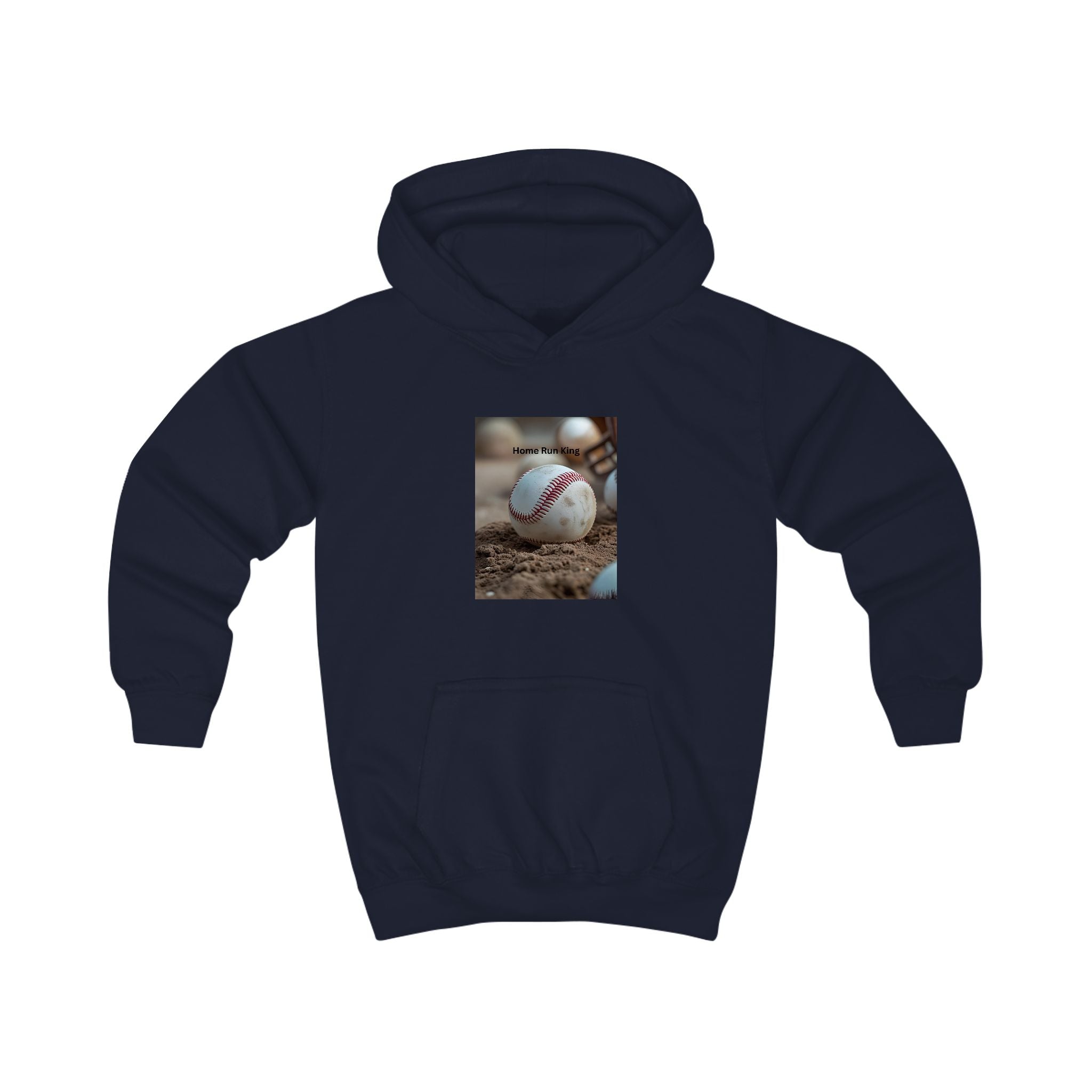 Baseball Kids Hoodie - Perfect for Young Sports Fans, Youth Sweatshirt for Birthdays, Team Spirit, or Everyday Wear
