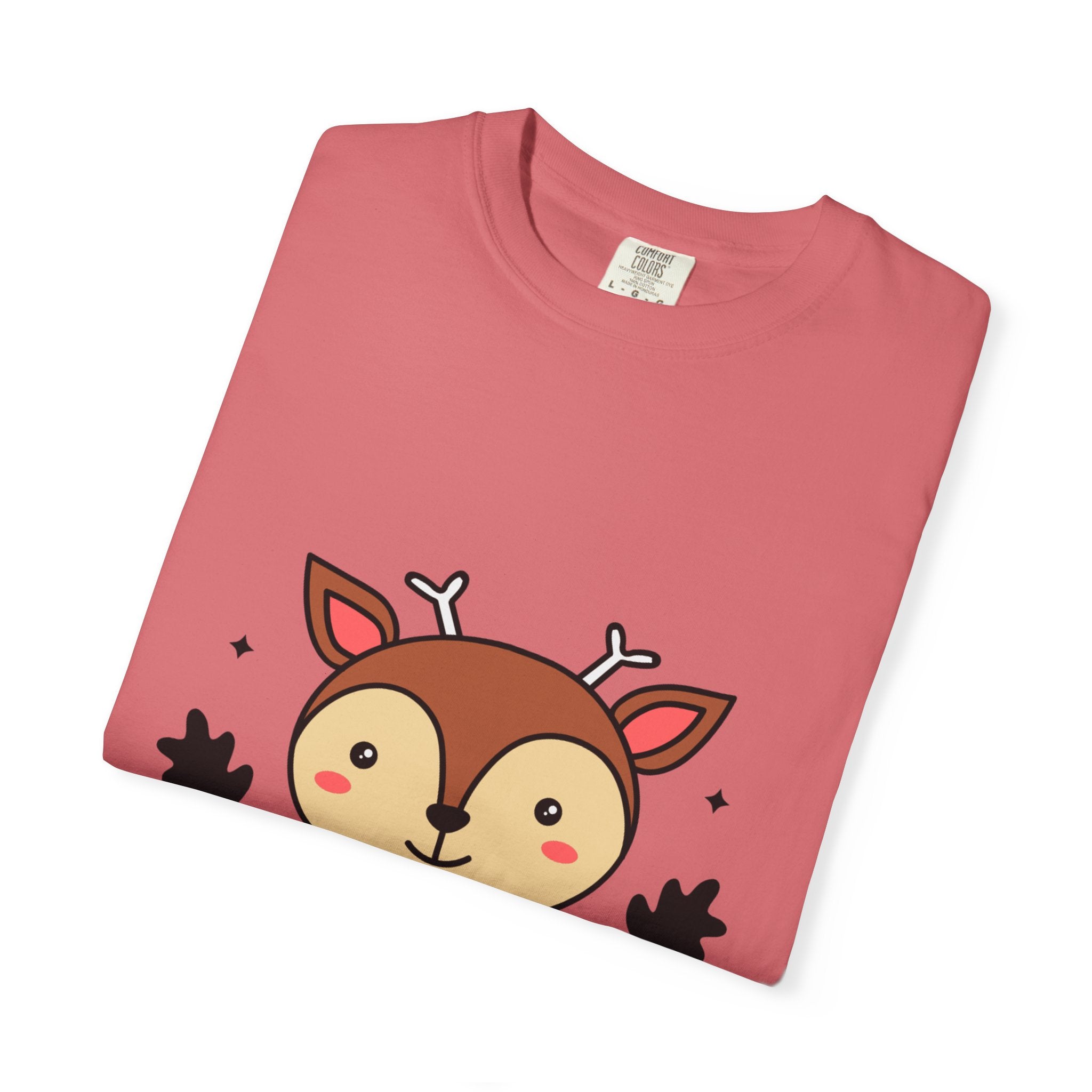 Cute Animal Graphic T-Shirt, Oh Deer Tee, Gift for Animal Lovers, Funny Shirt for Family, Casual Wear, Unisex Fashion