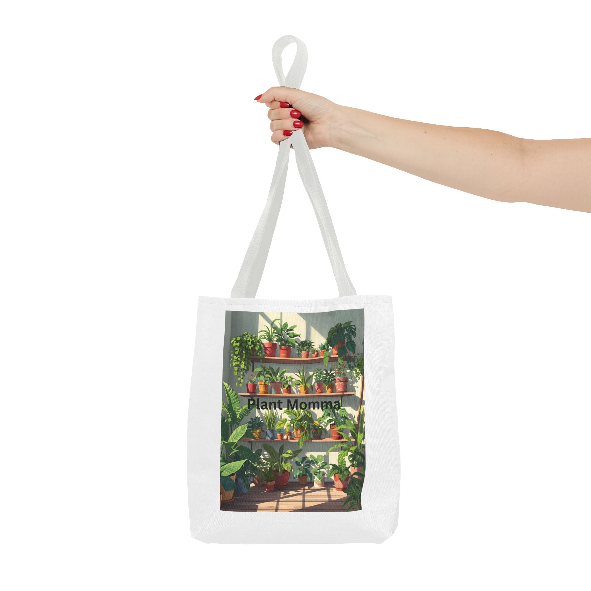 Plant Momma Tote Bag - Perfect for Plant Lovers, Gardening, Shopping, Earth Day, Mother’s Day, Eco-Friendly Gift
