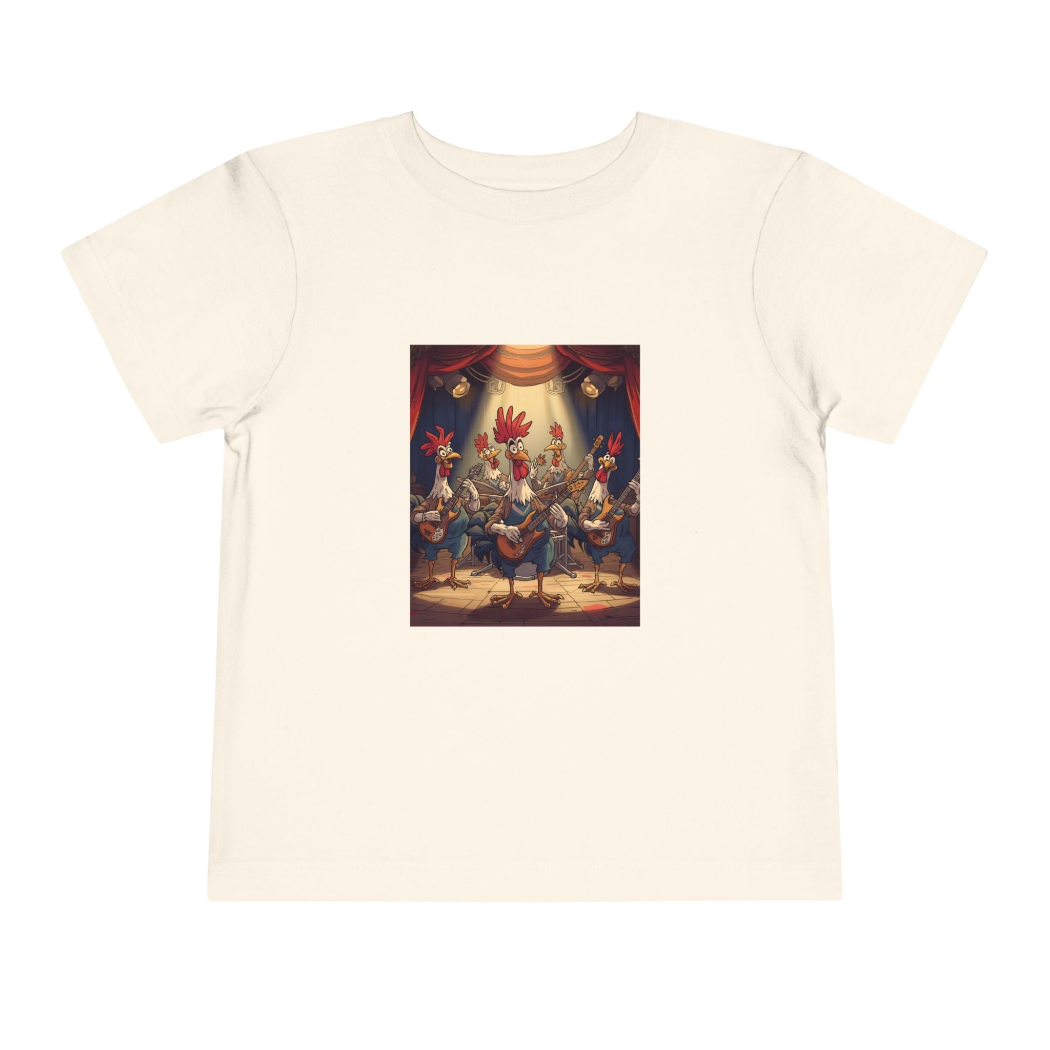 Chicken Funny Toddler Short Sleeve Tee