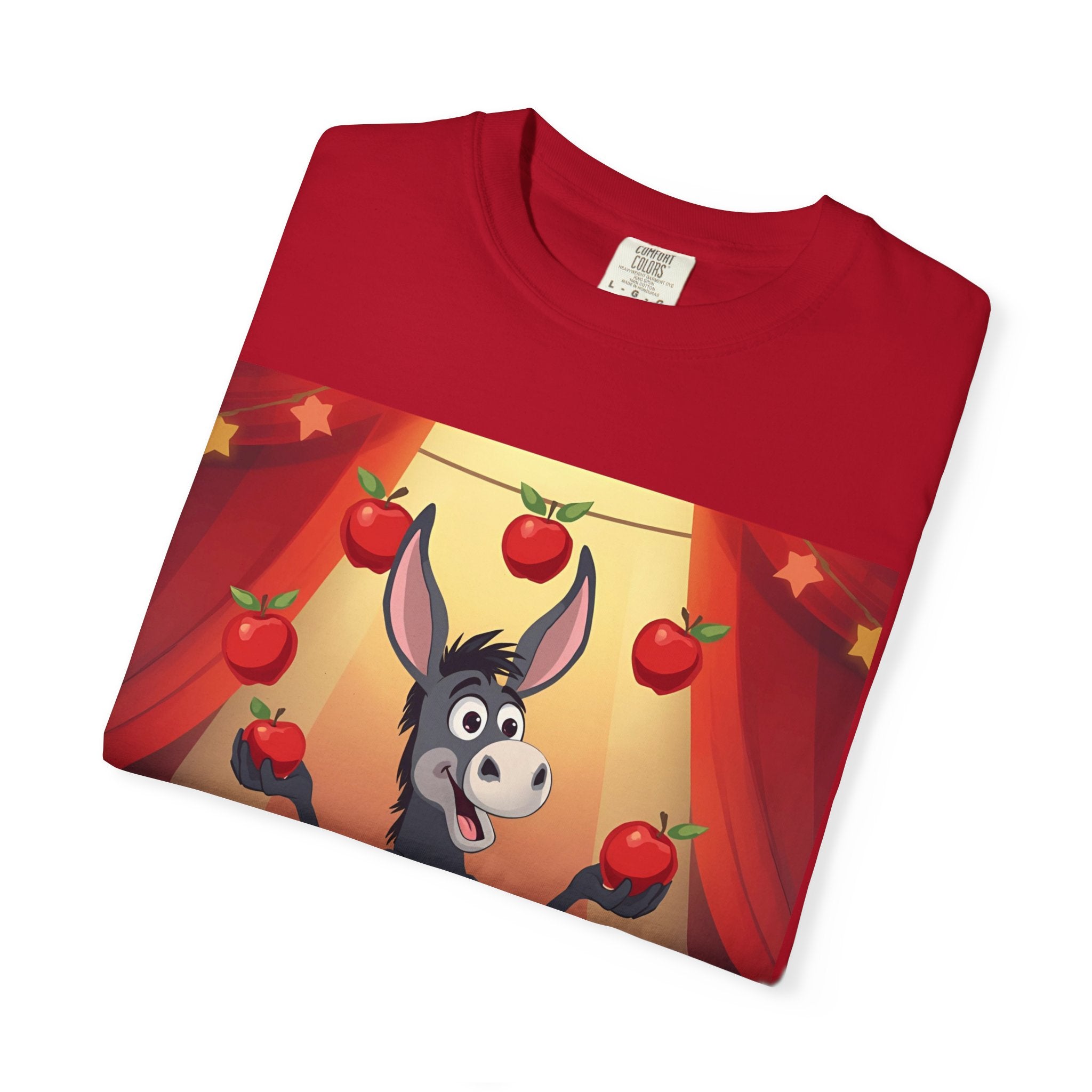 Donkey Cartoon T-Shirt for Fun Lovers, Perfect for Gifts, Casual Wear, Birthday Parties, Animal Theme, Unique Style