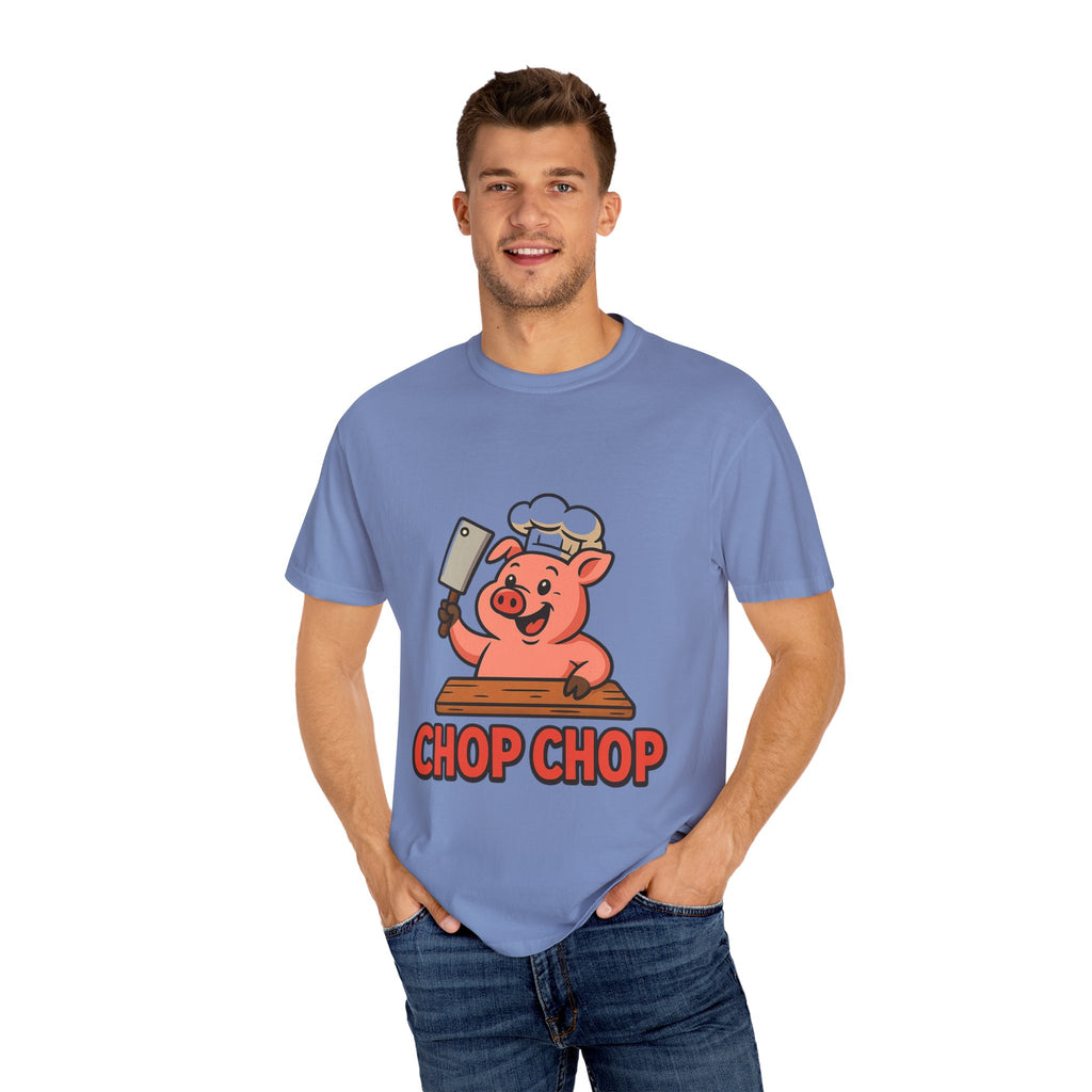 Funny Chef Pig T-shirt, Humorous Cooking Shirt, Gift for Food Lovers, BBQ Master Tee, Fun Kitchen Apparel