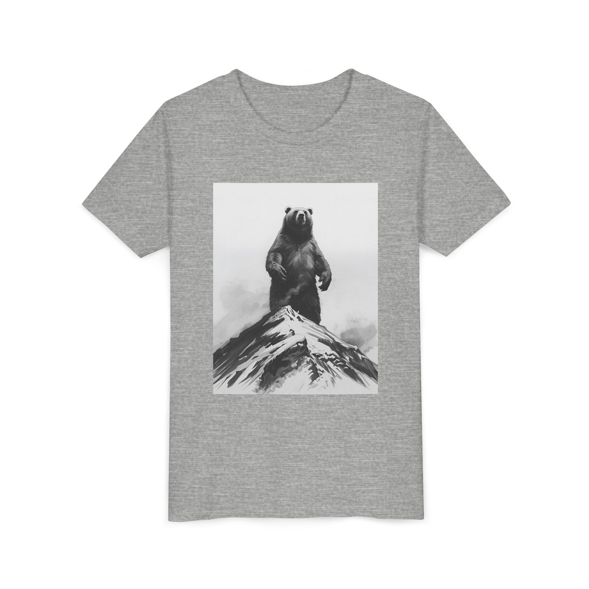 Bear Mountain Snow Youth Short Sleeve Tee