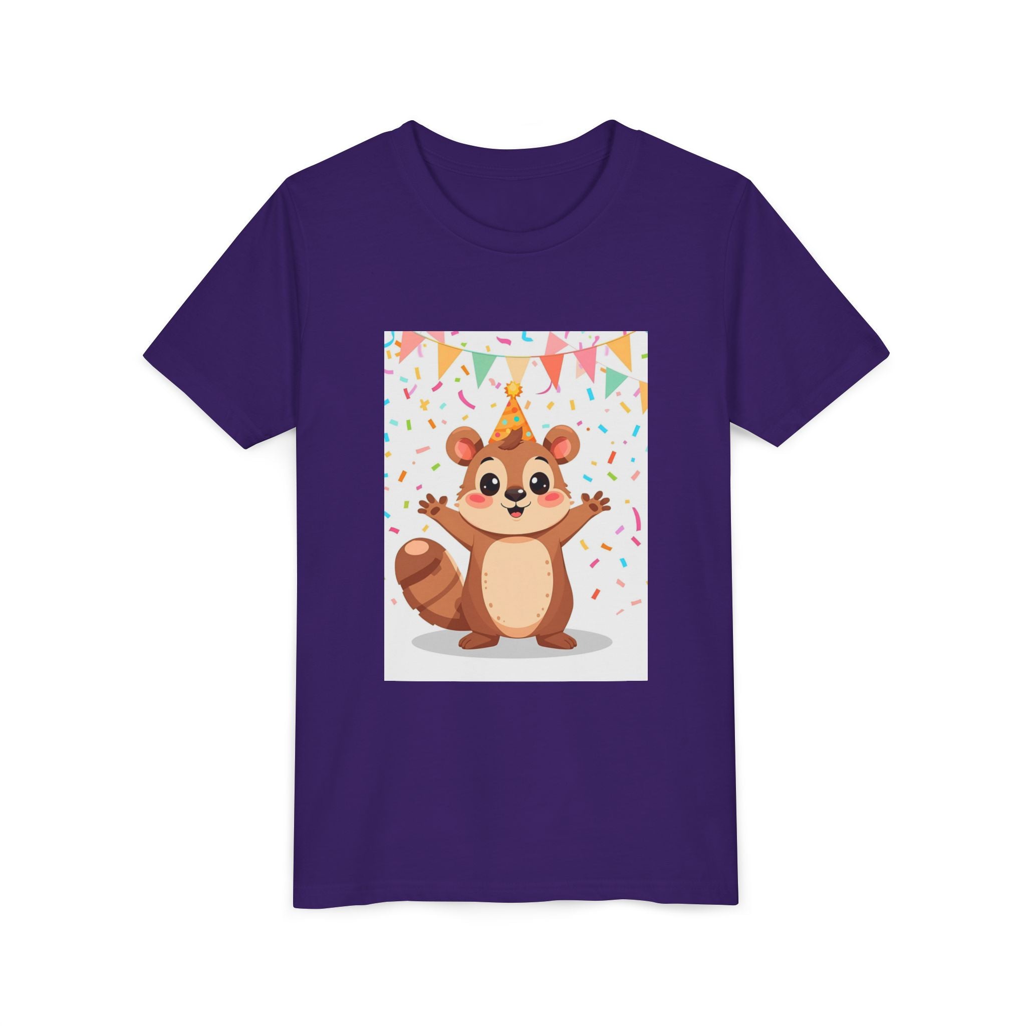 Squirl Birthday Youth Short Sleeve Tee