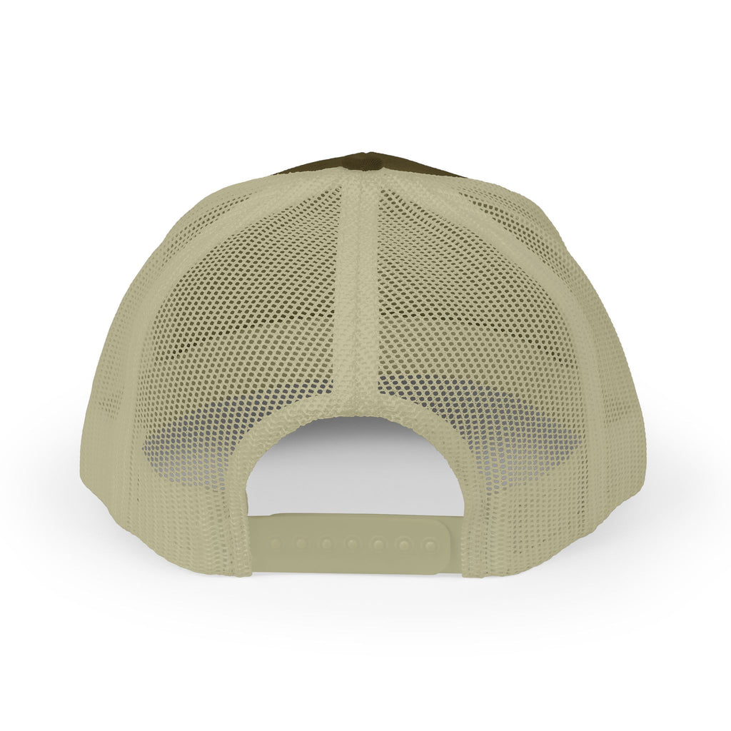 Boss Built Co. Trucker Hat — Vintage Distressed Snapback Cap for Builders & Makers