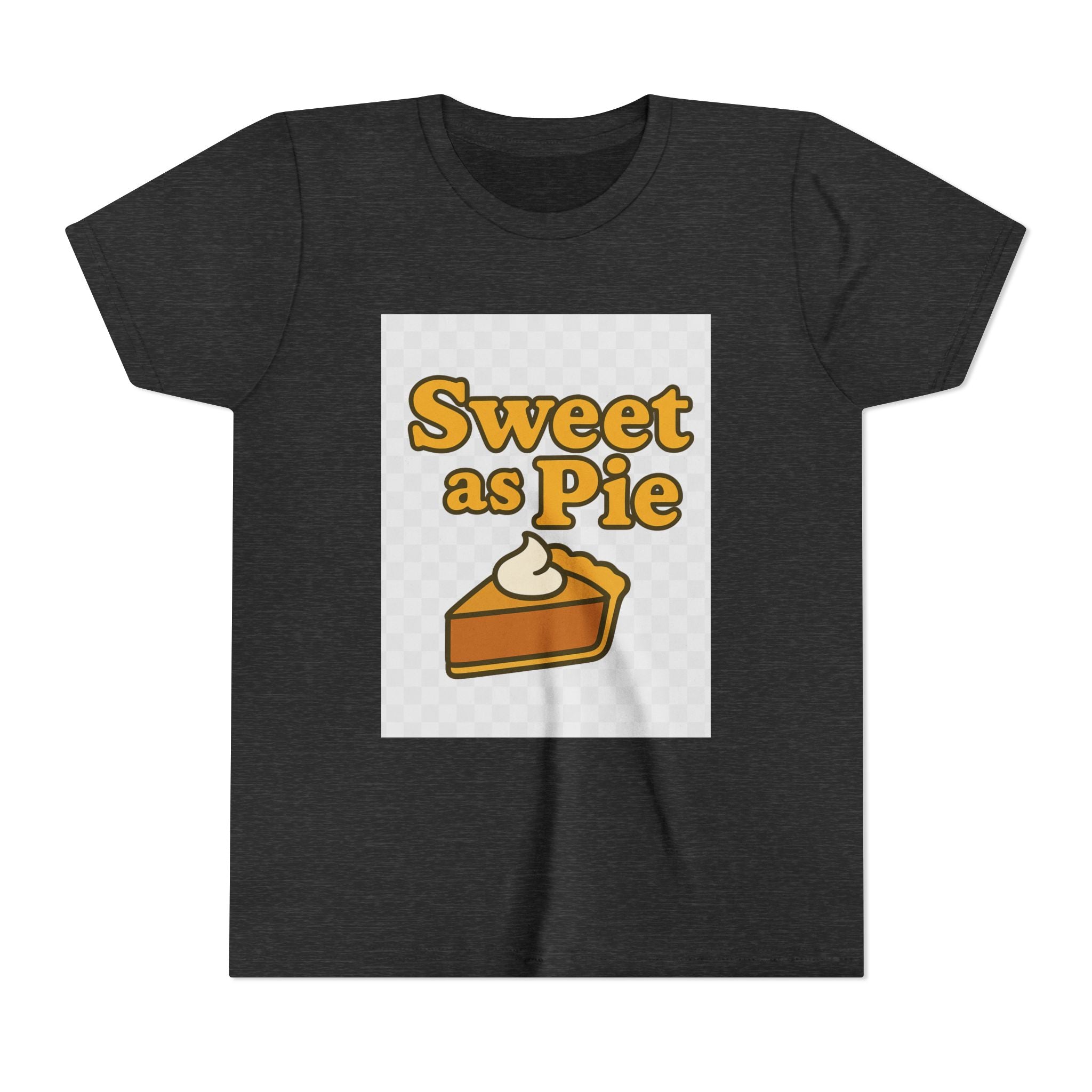 Sweet as Pie Youth Tee - Cute Dessert Graphic T-Shirt for Kids