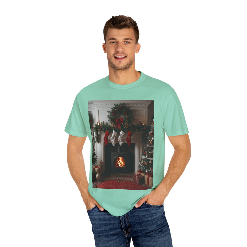 Cozy Holiday T-Shirt, Christmas Tee, Casual Winter Shirt, Family Gathering Outfit, Unisex Festive Apparel