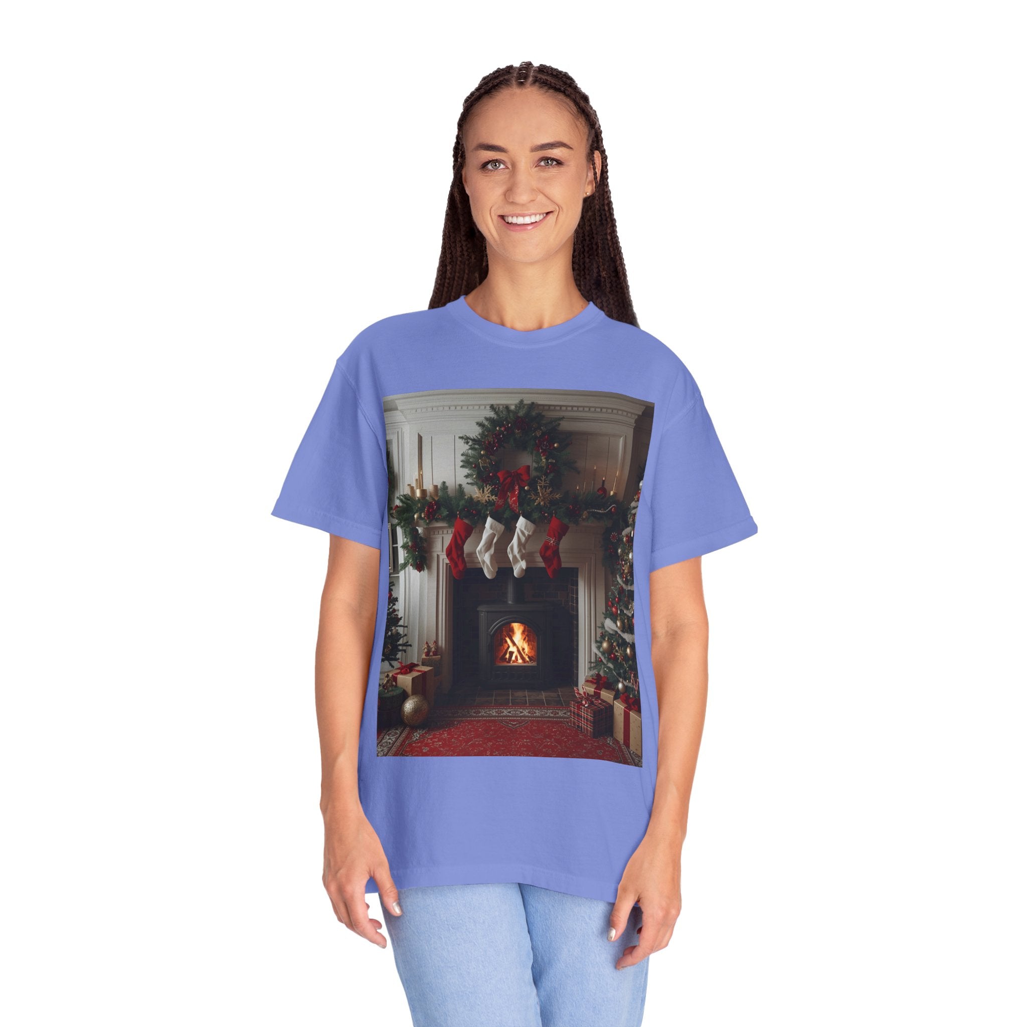 Cozy Christmas T-Shirt, Winter Holiday Tee, Seasonal Gift Shirt, Unisex Clothing, Festive Style, Christmas Decor Apparel