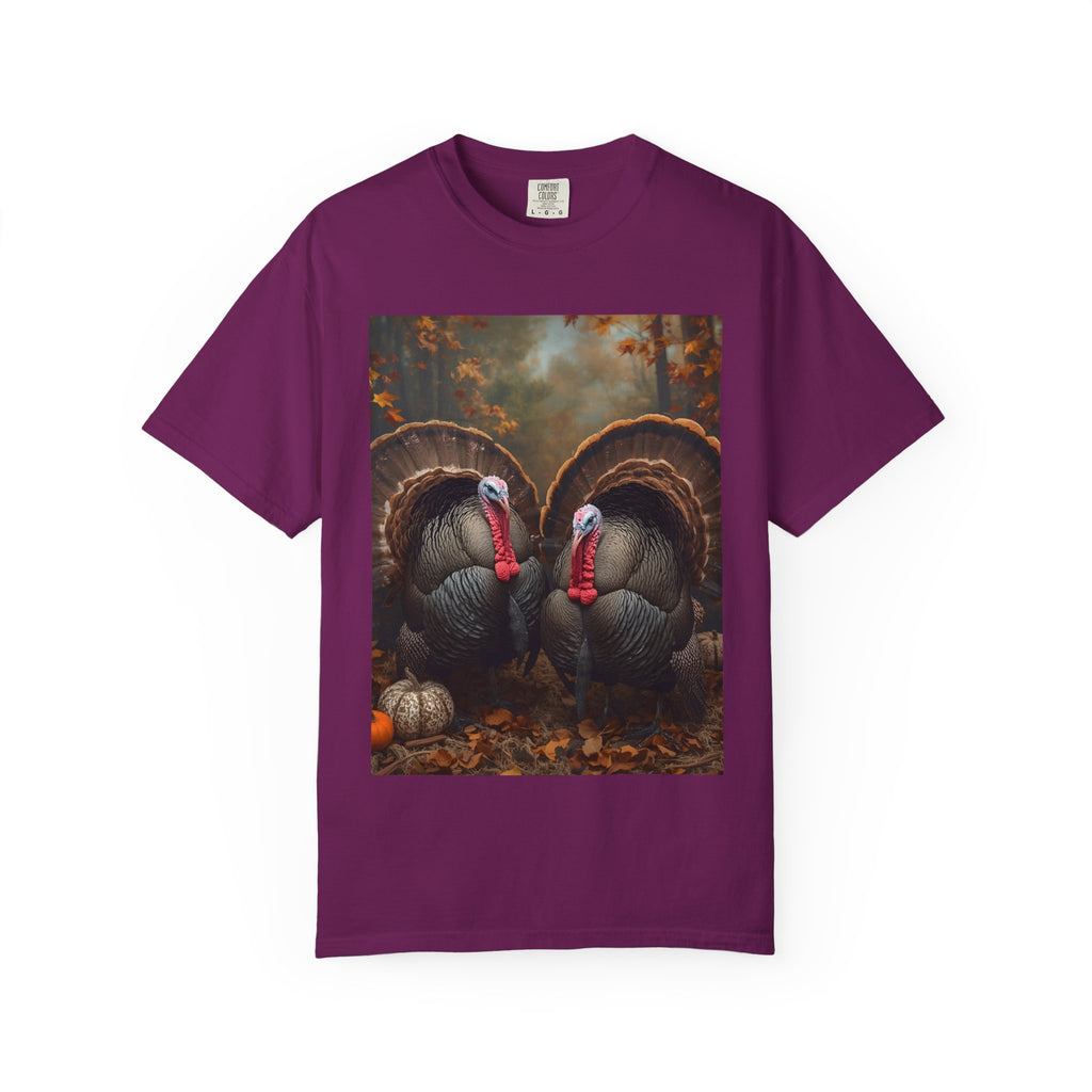 Thanksgiving Turkey T-Shirt, Fall Apparel, Unisex Tee, Harvest Celebration Gift, Autumn Wardrobe Essential