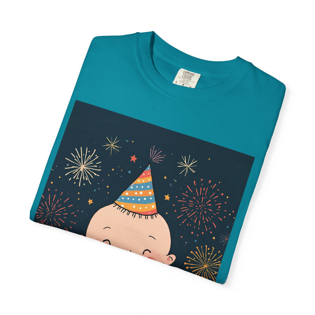 New Year's Baby T-Shirt, Unisex Celebration Tee, Funny New Year Party Shirt, Cute Baby Gift, Holiday Humor Apparel
