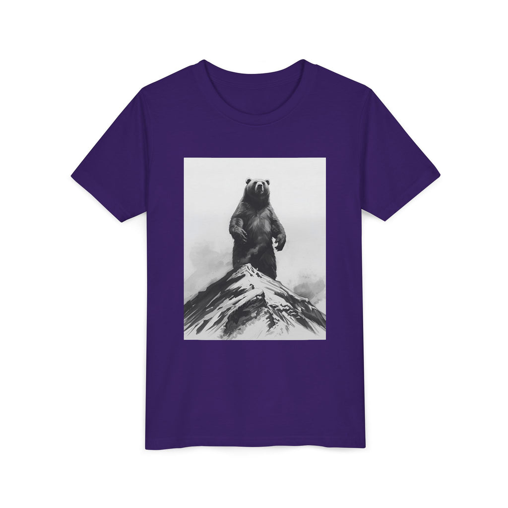 Bear Mountain Snow Youth Short Sleeve Tee