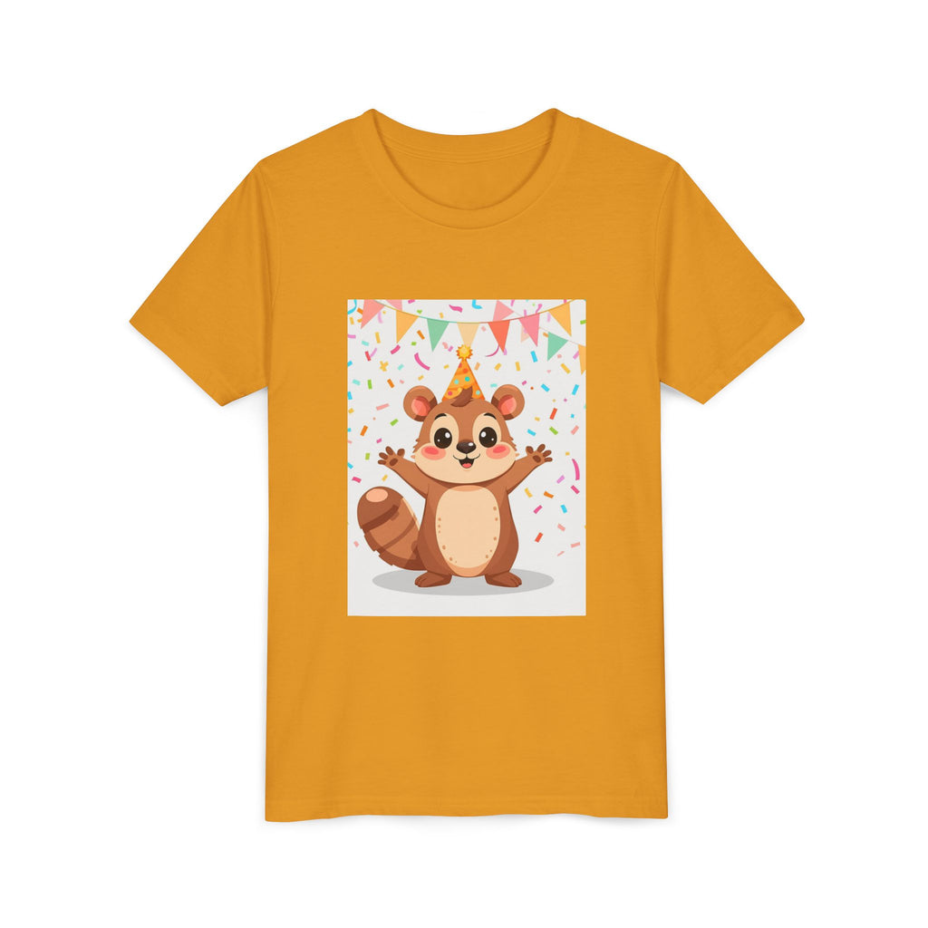 Squirl Birthday Youth Short Sleeve Tee