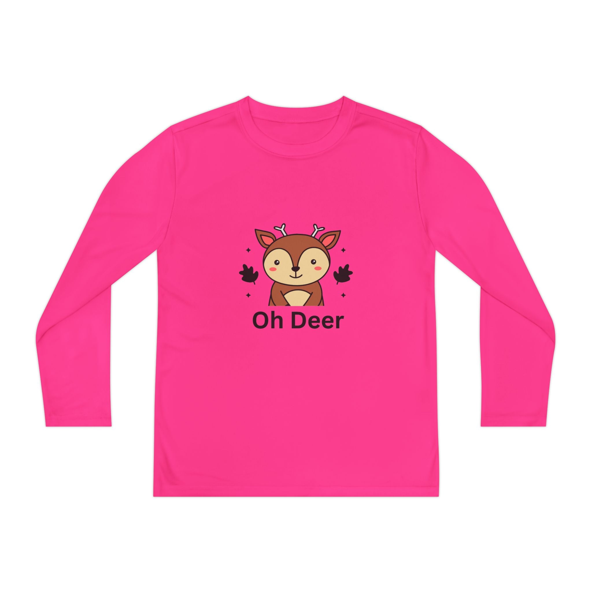Oh Deer Youth Long Sleeve Competitor Tee