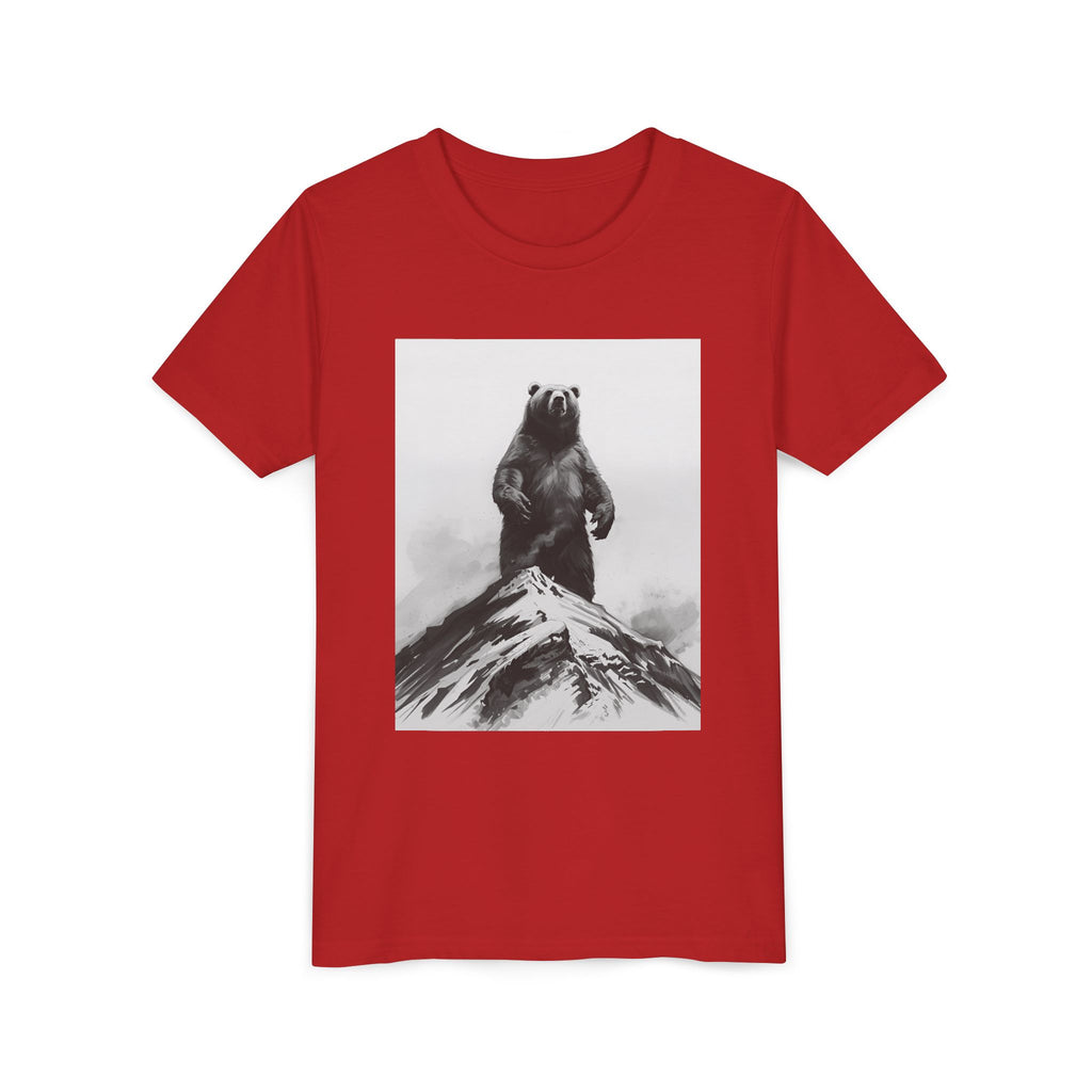 Bear Mountain Snow Youth Short Sleeve Tee