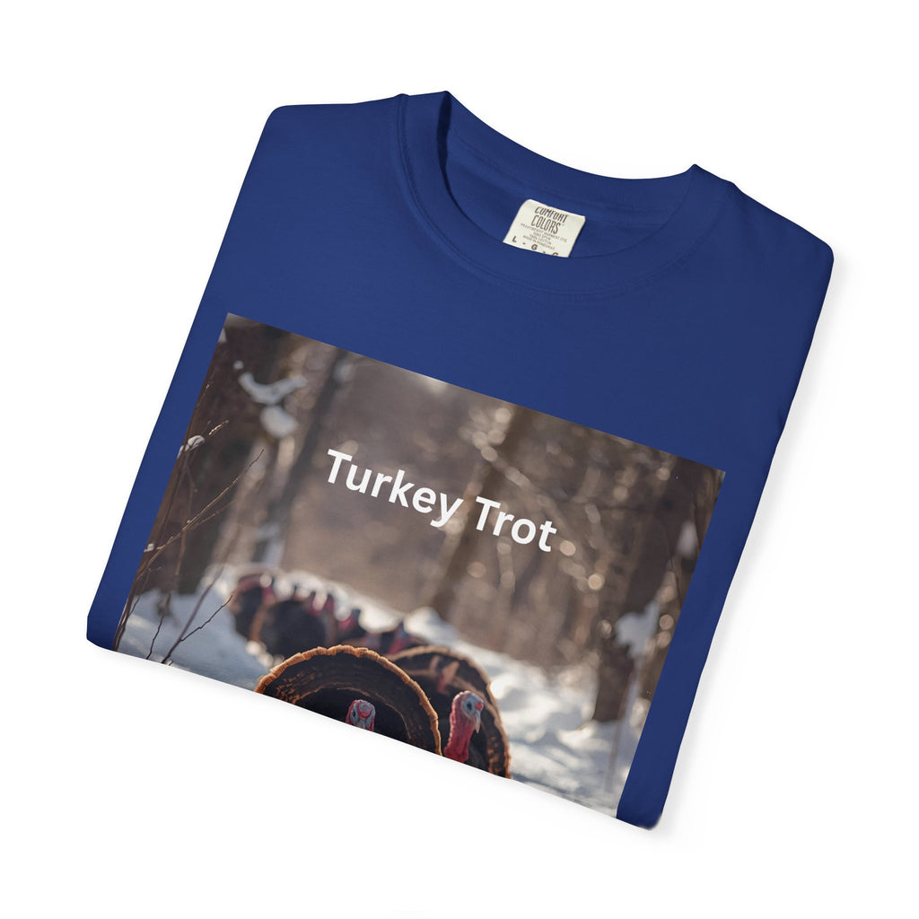 Turkey Trot Unisex T-Shirt, Casual Tee, Thanksgiving Apparel, Outdoor Fun Shirt, Festival Wear, Holiday Gift Idea