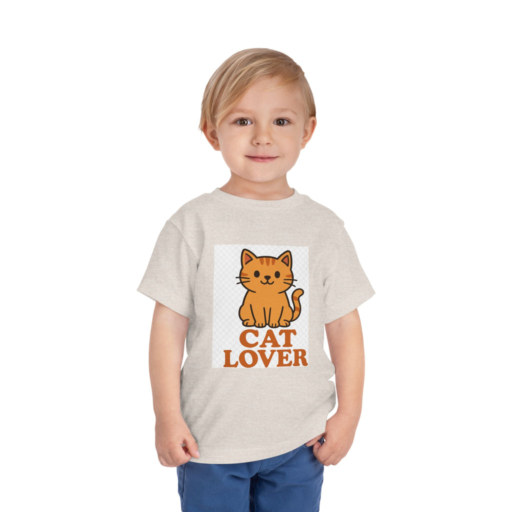 Cat Lover Toddler Short Sleeve Tee