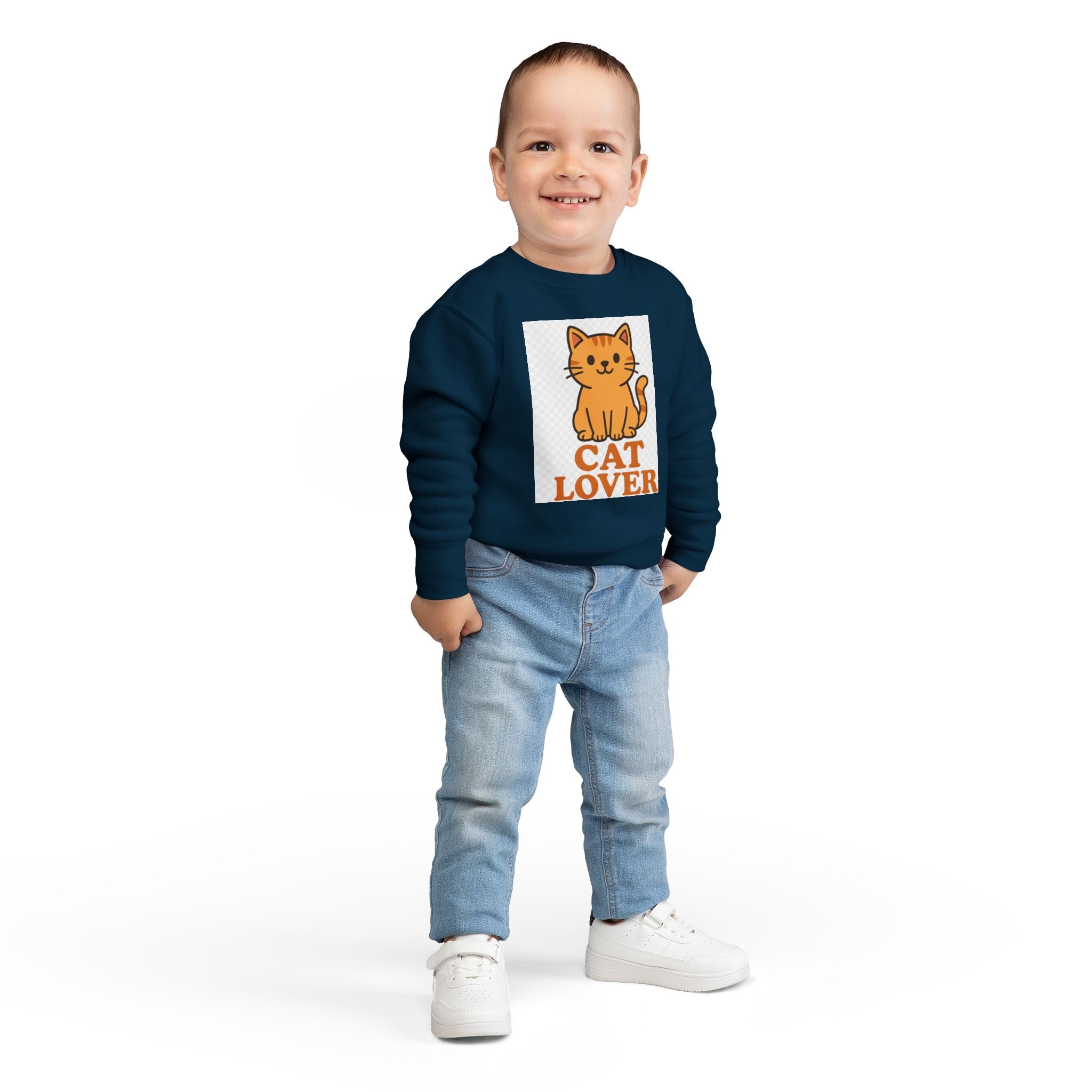 Cat Lover Toddler Sweatshirt