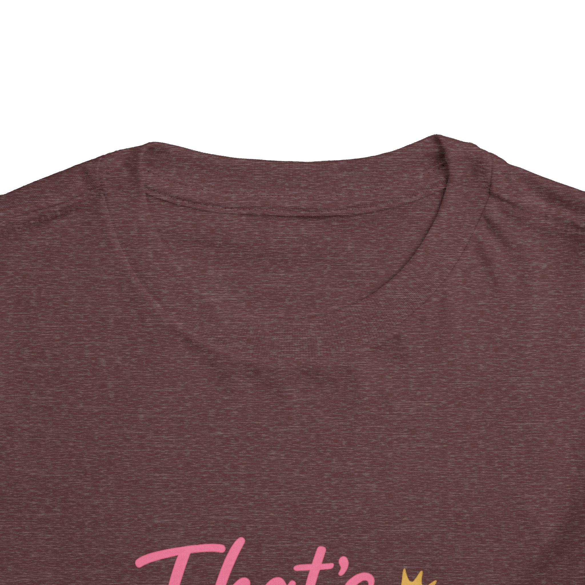 That's Your Tale I sit On Mine Toddler Short Sleeve Tee