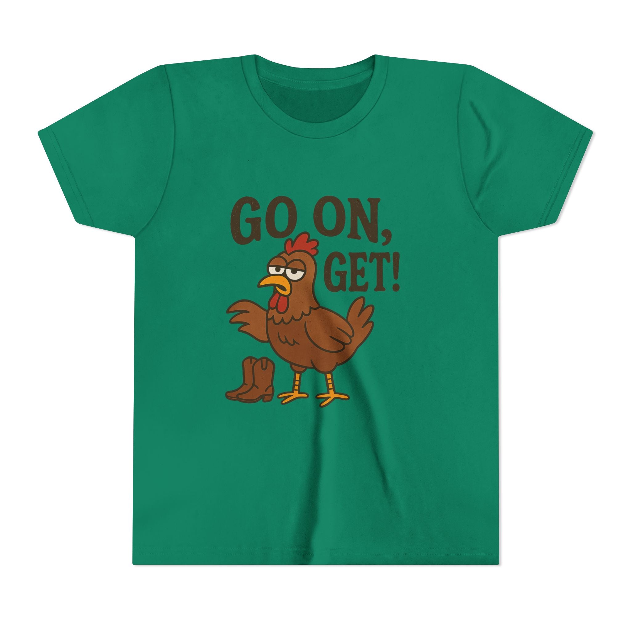 Go On Get Funny Youth Short Sleeve Tee