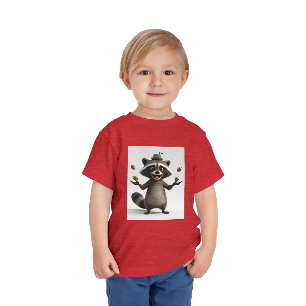 Raccoon Toddler Short Sleeve Tee