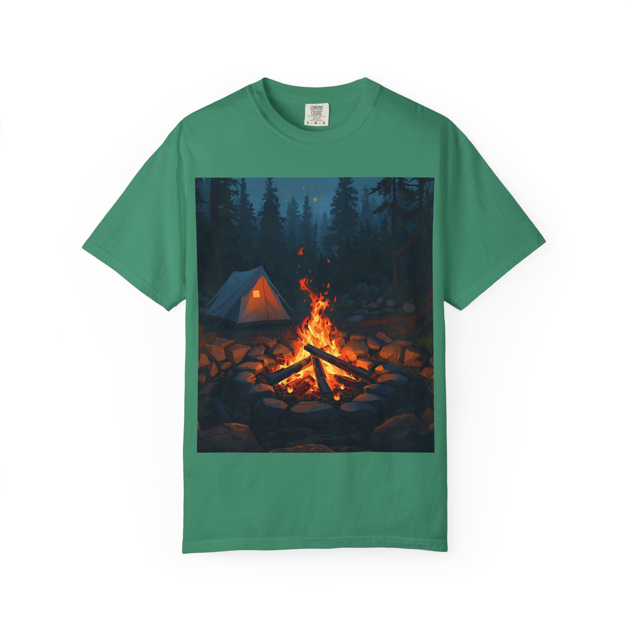 Cozy Campfire Unisex Garment-Dyed T-shirt