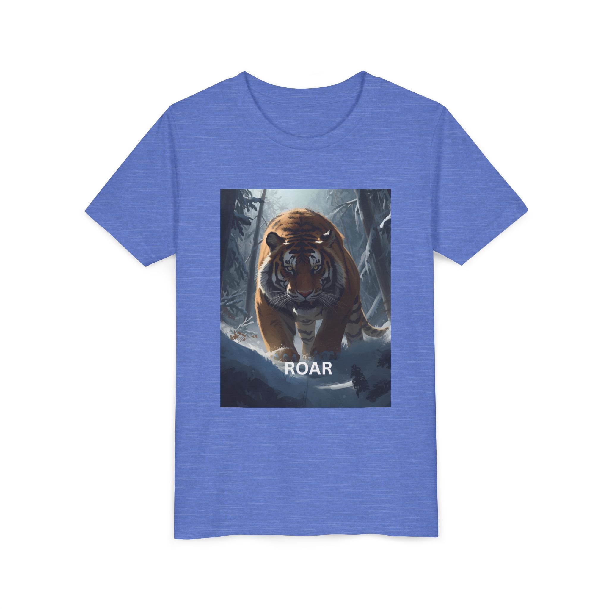 Tiger Roar Snow Youth Short Sleeve Tee