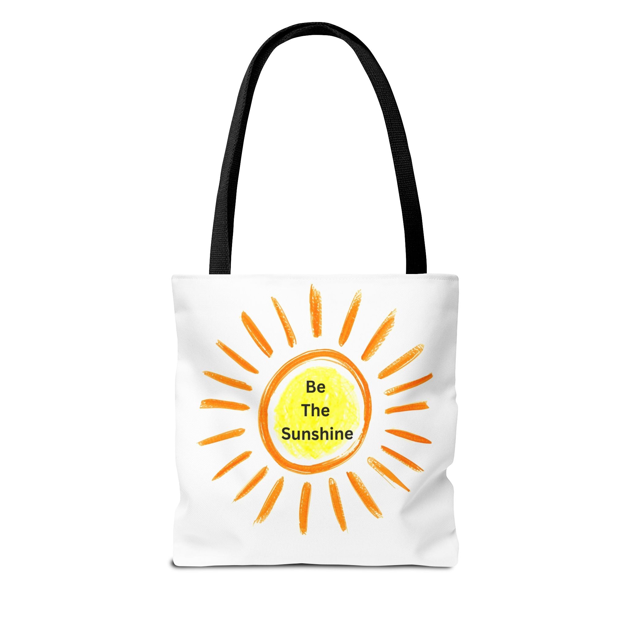 Be the Sunshine Tote Bag | Bright Motivational Bag, Eco-Friendly Shopping Tote, Summer Gift, Inspirational Beach Bag, Unique Accessories