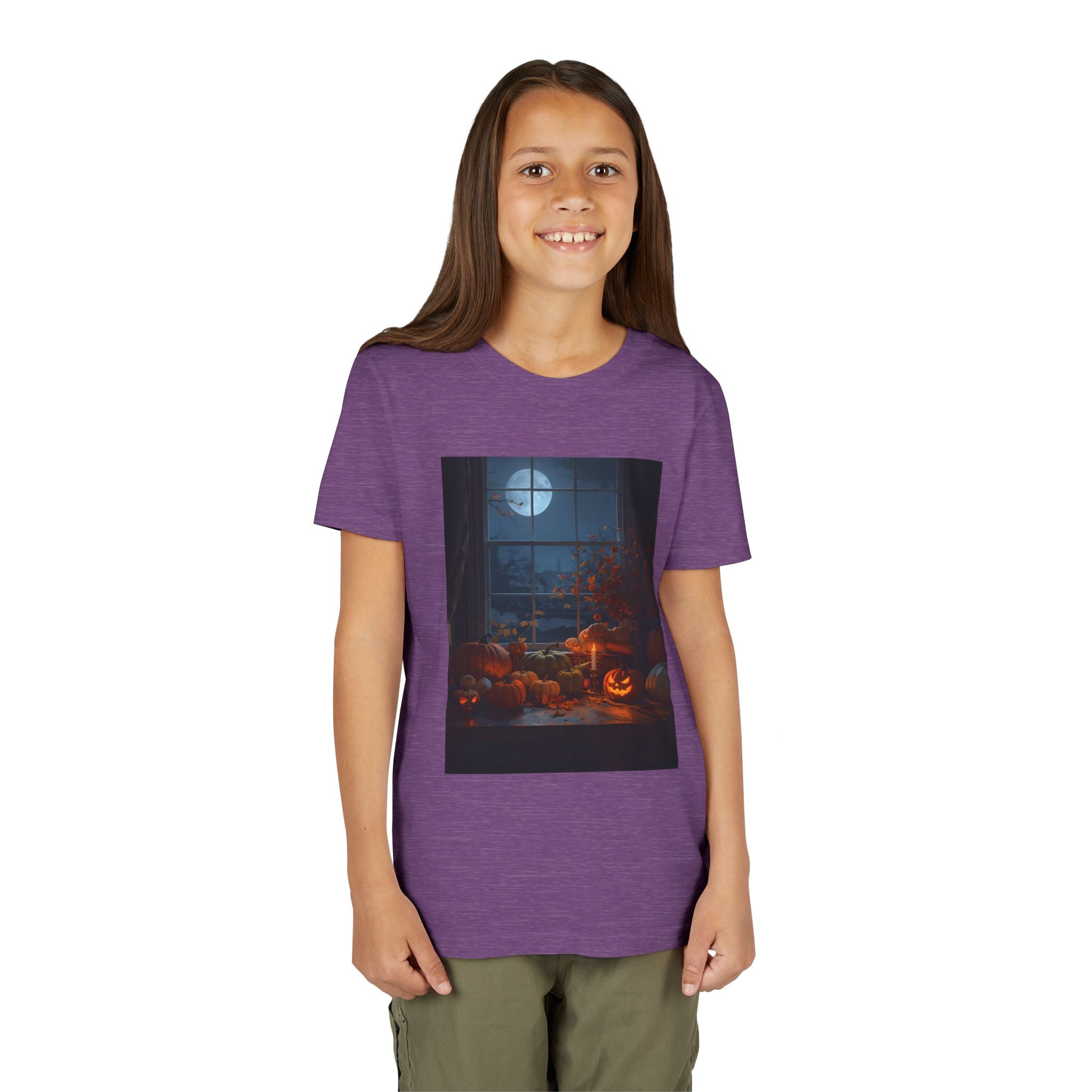 Halloween Pumpkin Youth Short Sleeve Tee
