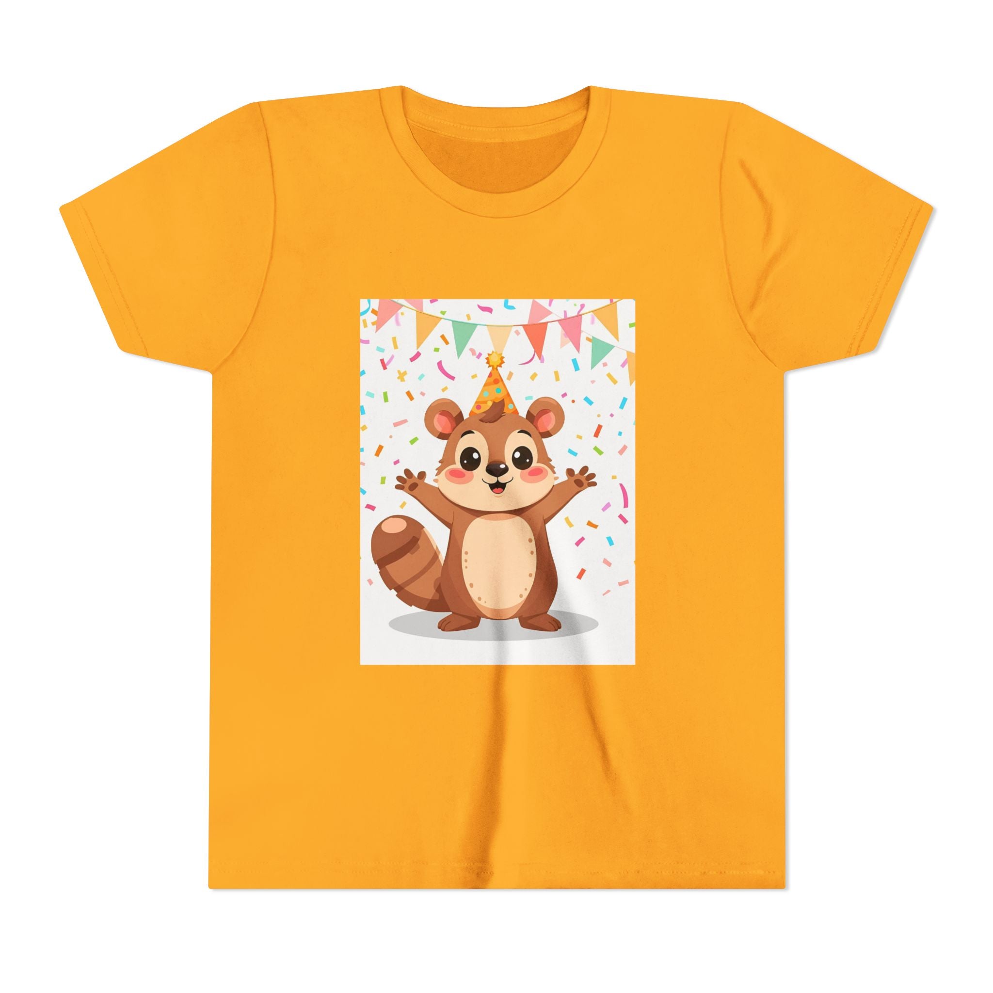 Squirl Birthday Youth Short Sleeve Tee