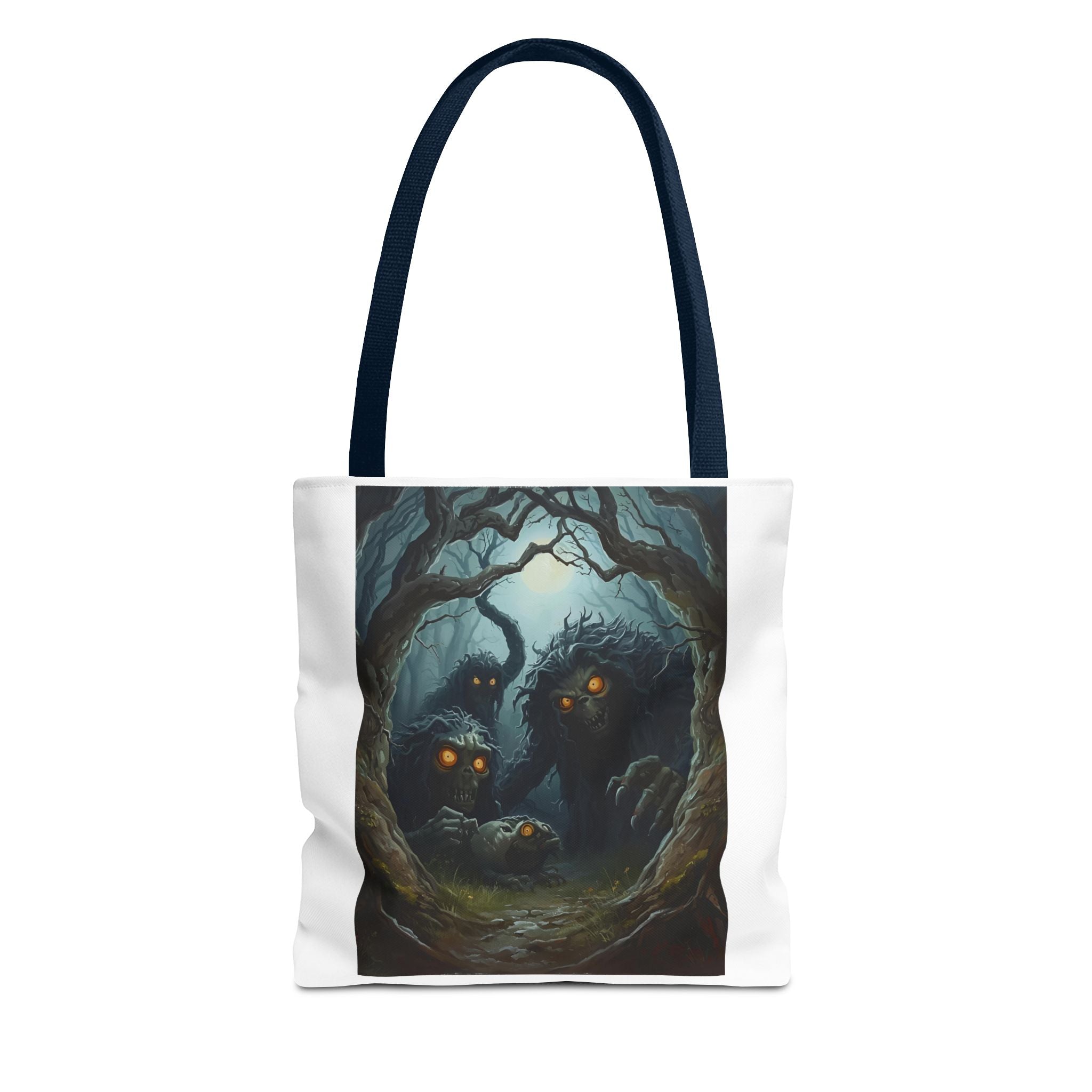 Spooky Forest Creatures Tote Bag (AOP)