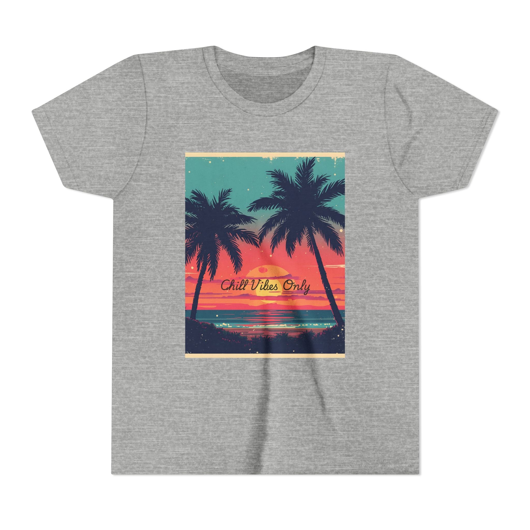 Tropical Sunset Youth Short Sleeve Tee