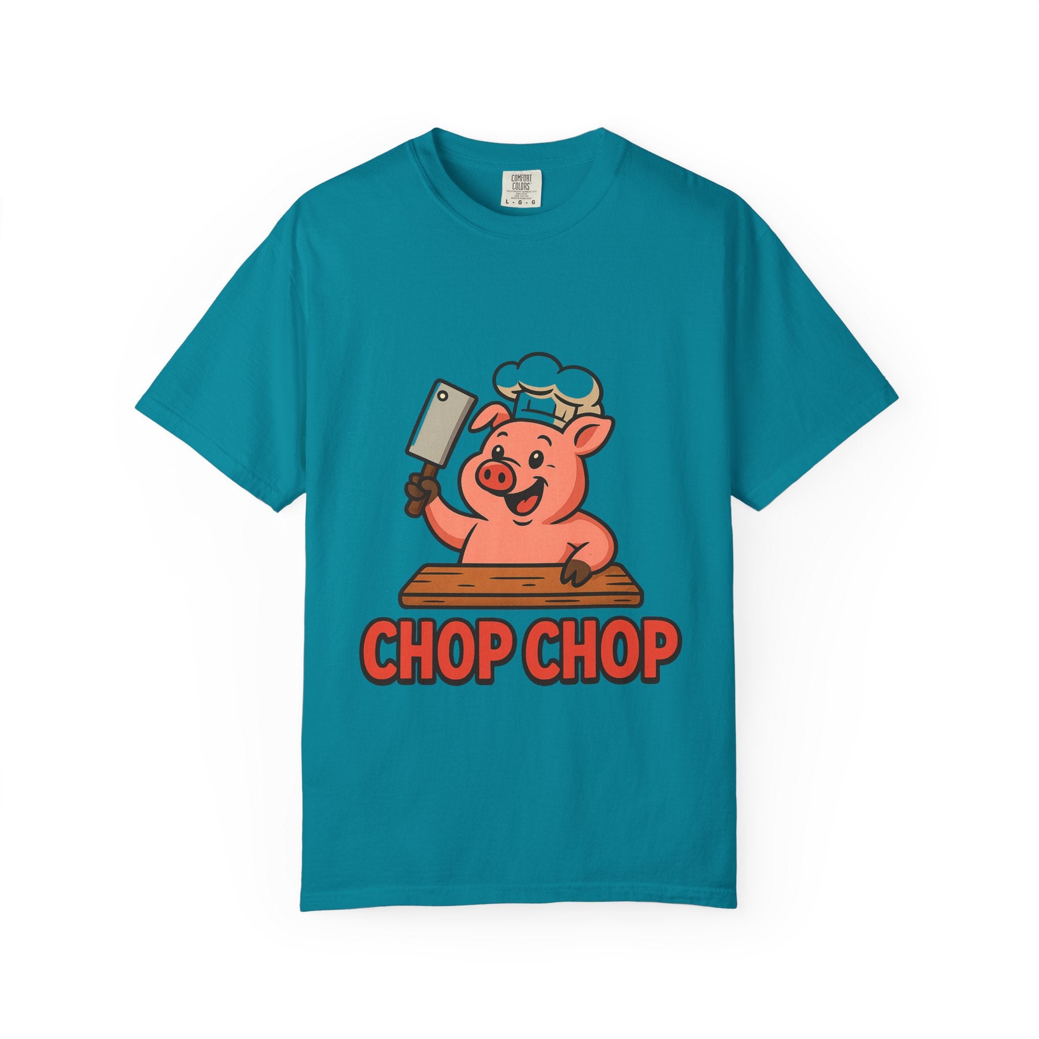Funny Chef Pig T-shirt, Humorous Cooking Shirt, Gift for Food Lovers, BBQ Master Tee, Fun Kitchen Apparel