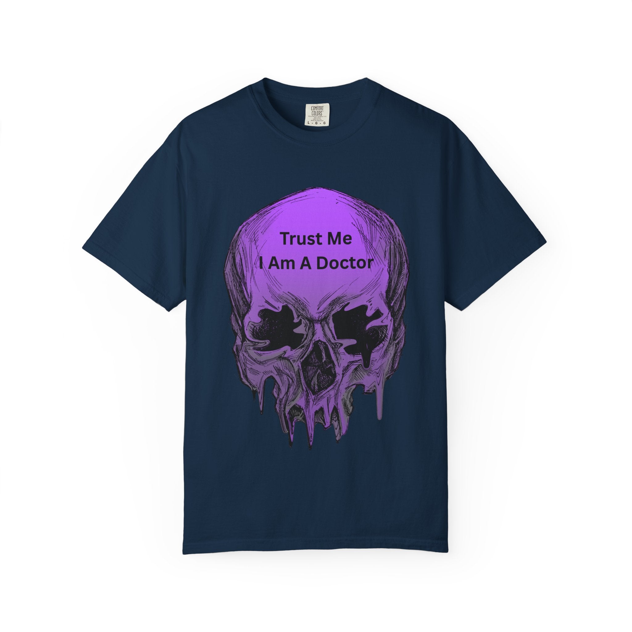 Doctor Skull T-Shirt | Trust Me I Am A Doctor Graphic Tee | Gift for Medical Workers, Halloween Costume, Unisex