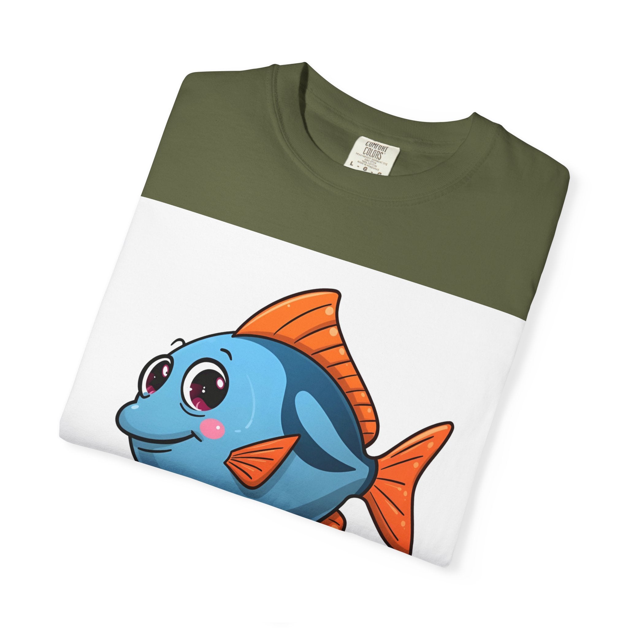 Fishy Fishy Fishy Unisex Garment-Dyed T-shirt