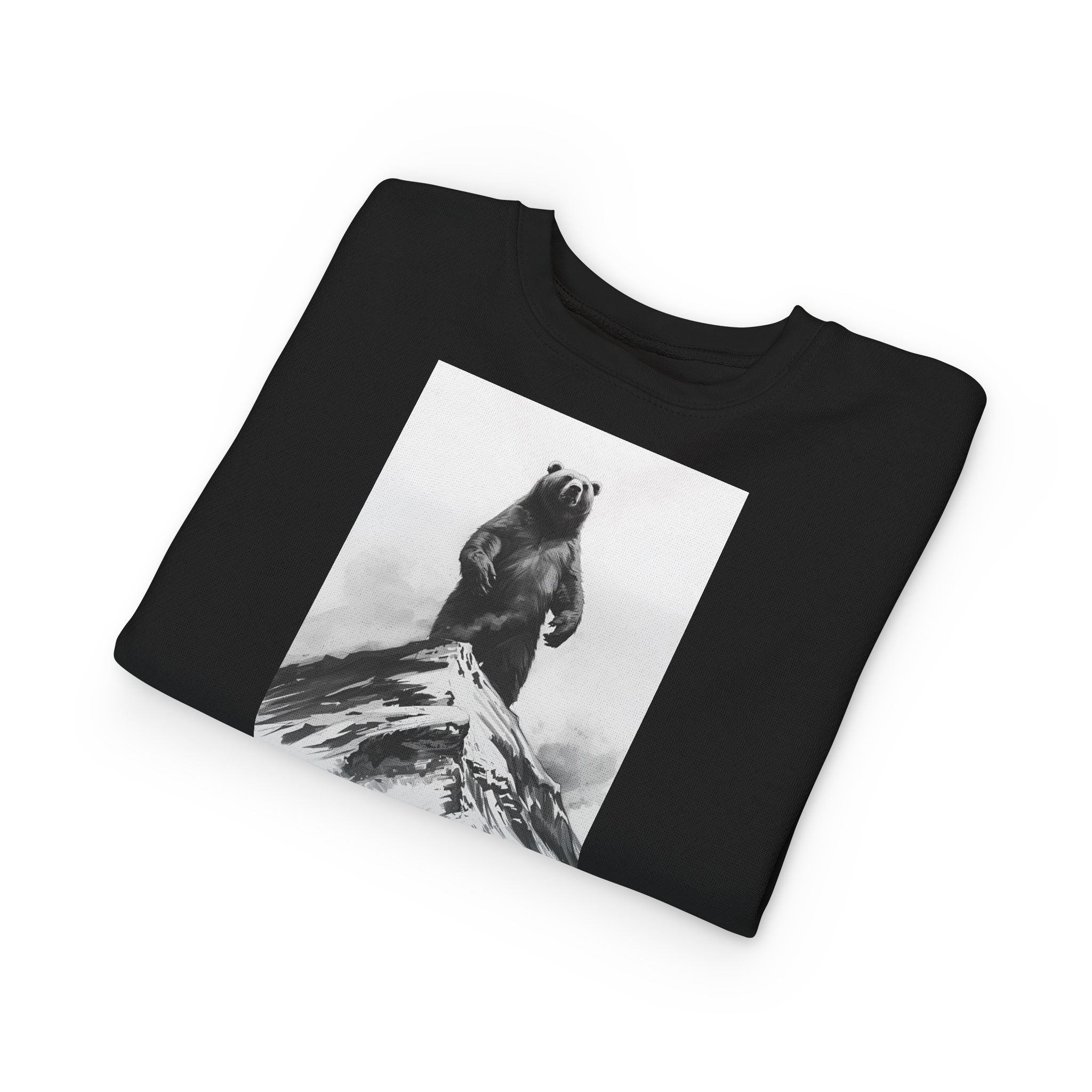 Bear Mountain Snow Toddler Sweatshirt