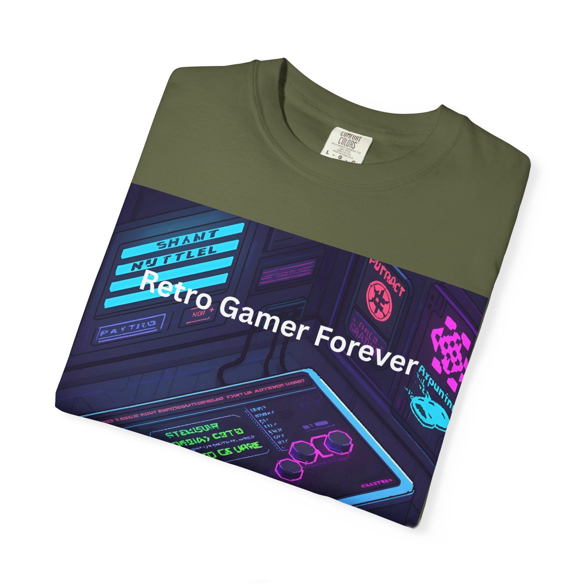 Retro Gamer T-Shirt, Unisex Gamer Graphic Tee, Vintage Game Night Shirt, Retro Gaming Apparel, Cool Gamer Gift