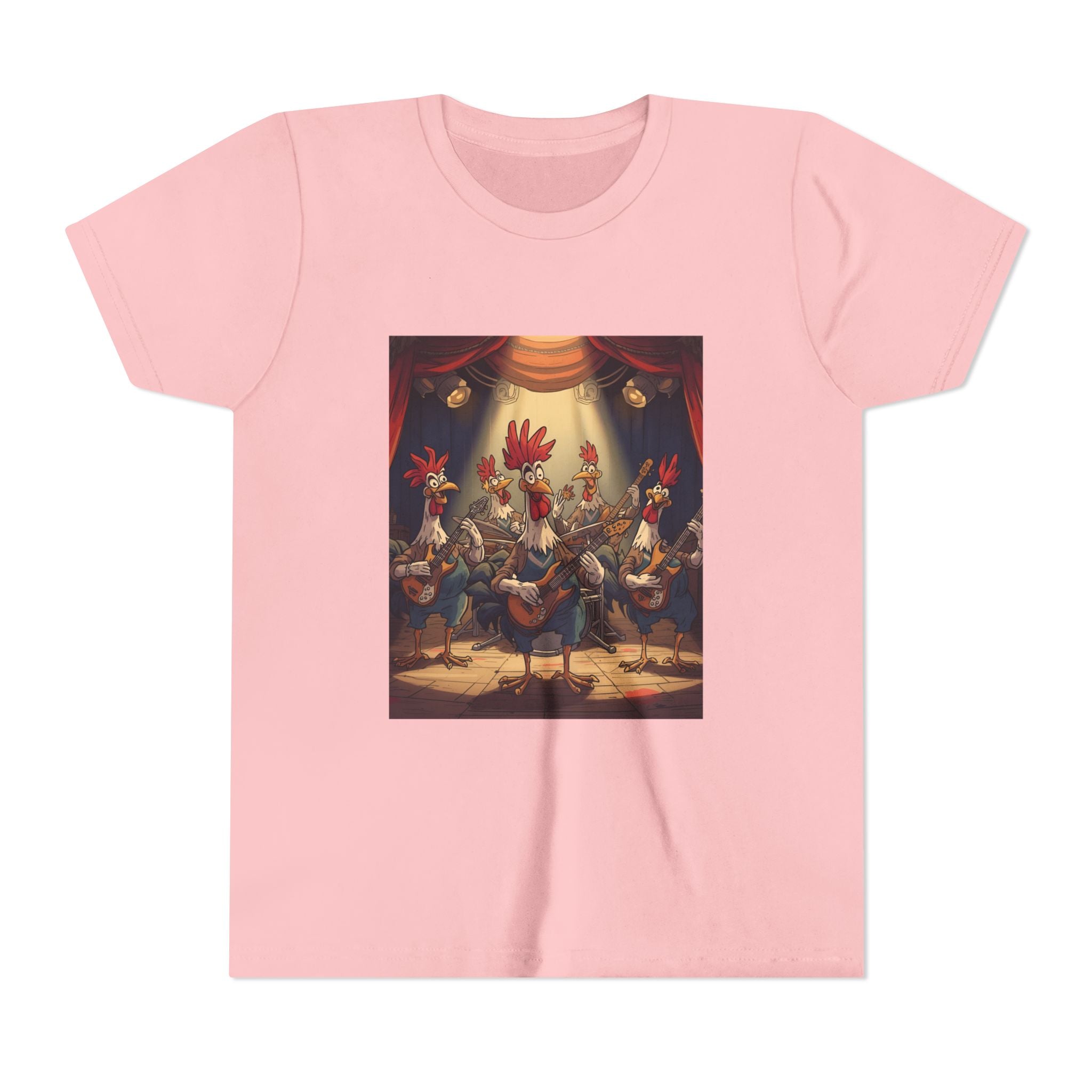 Chicken Funny Youth Short Sleeve Tee