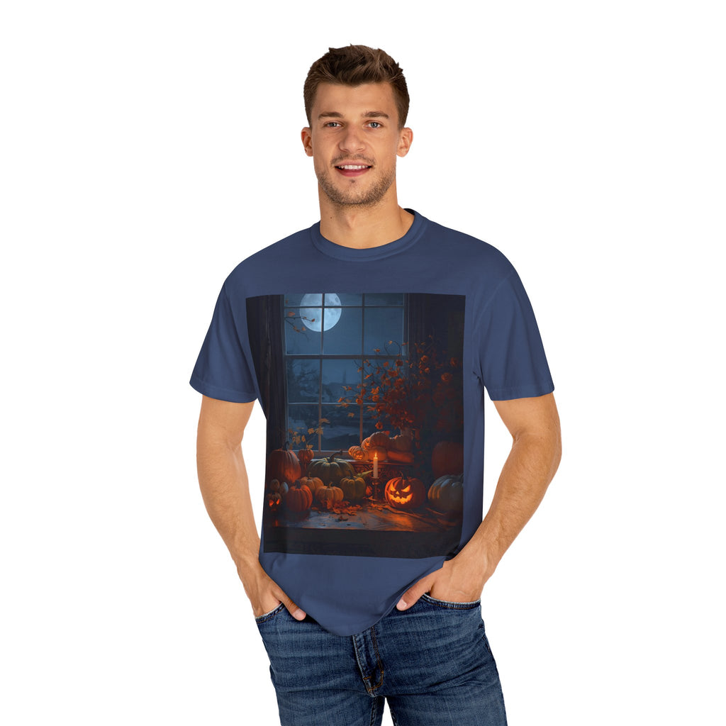 Cozy Halloween Tee, Fall Graphic Shirt, Pumpkin Patch T-Shirt, Spooky Season Apparel, Unisex Autumn Top