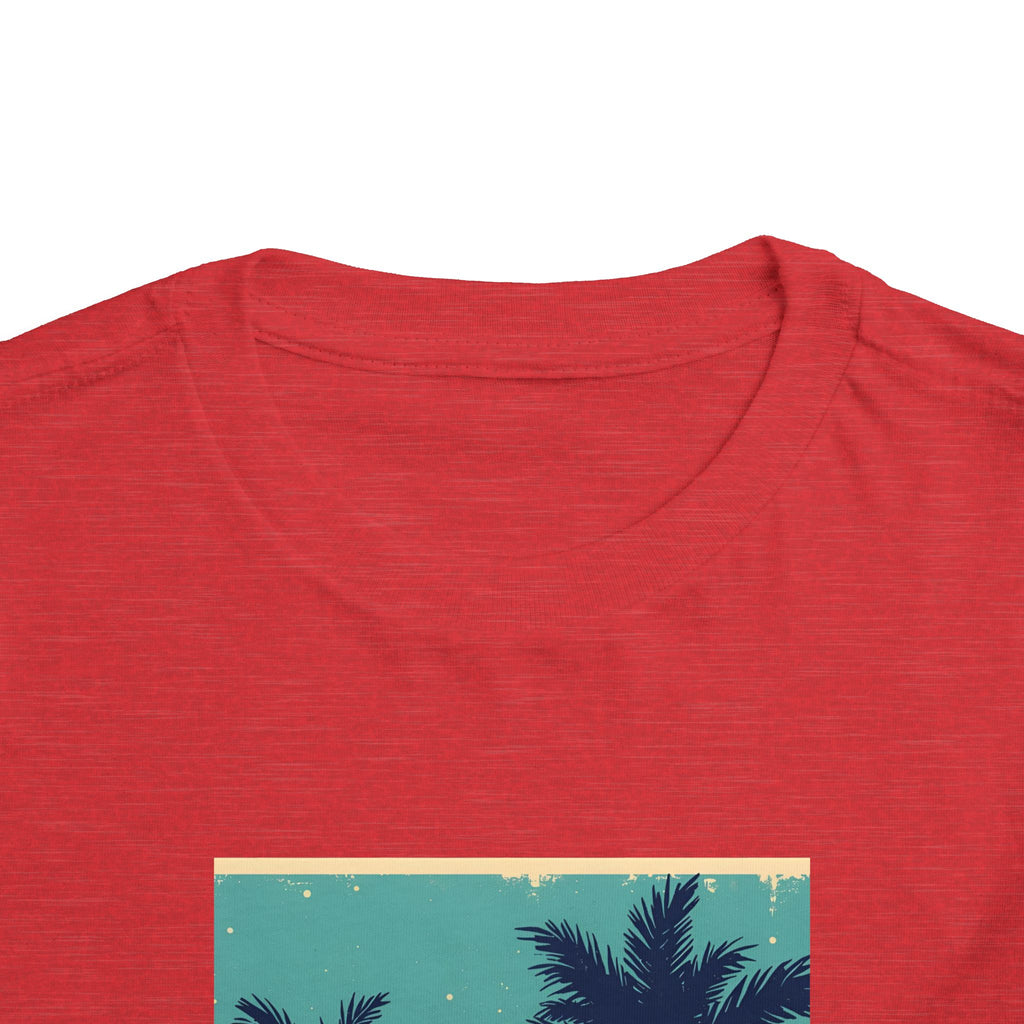 Tropical Sunset Toddler Short Sleeve Tee