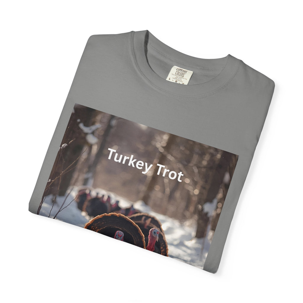 Turkey Trot Unisex T-Shirt, Casual Tee, Thanksgiving Apparel, Outdoor Fun Shirt, Festival Wear, Holiday Gift Idea