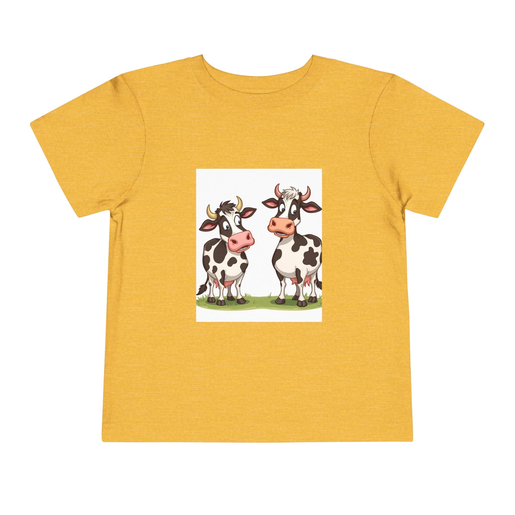 Cute Cows Toddler Short Sleeve Tee