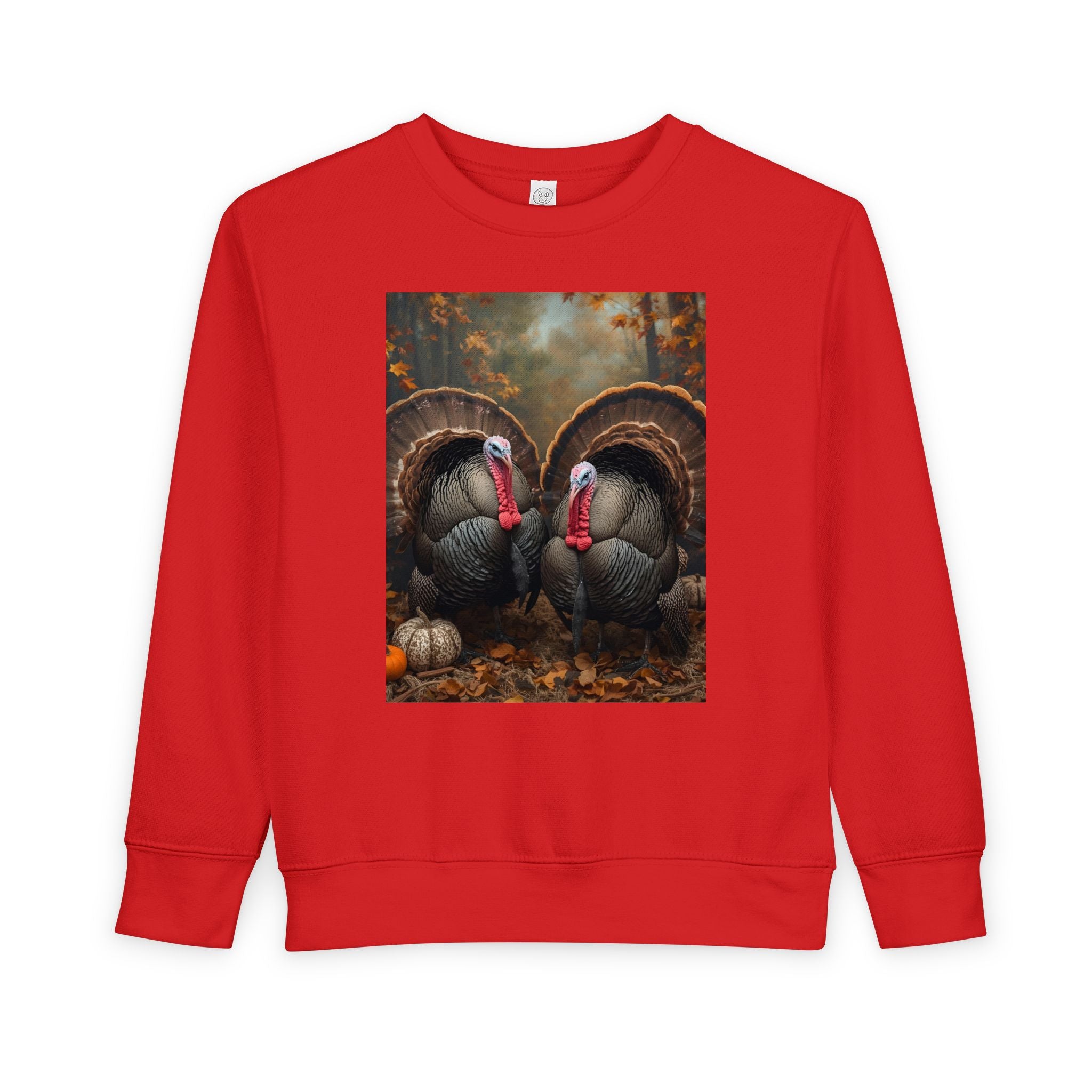 Thanksgiving Turkey Toddler Sweatshirt