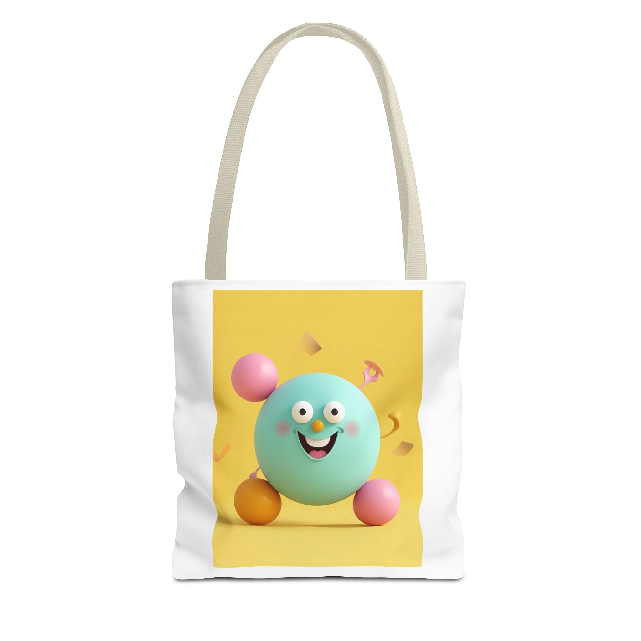 Fun and Colorful Tote Bag - Whimsical Design for Everyday Use, Eco-Friendly Shopping, Gift for Kids, Fun Party Favor, Cute Carryall