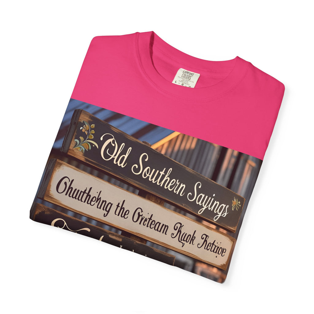 Old Southern Sayings Crossing Unisex T-shirt, Southern Pride Tee, Gift for Her/Him, Casual Wear, Vintage Style Shirt, Summer Wardrobe Essential