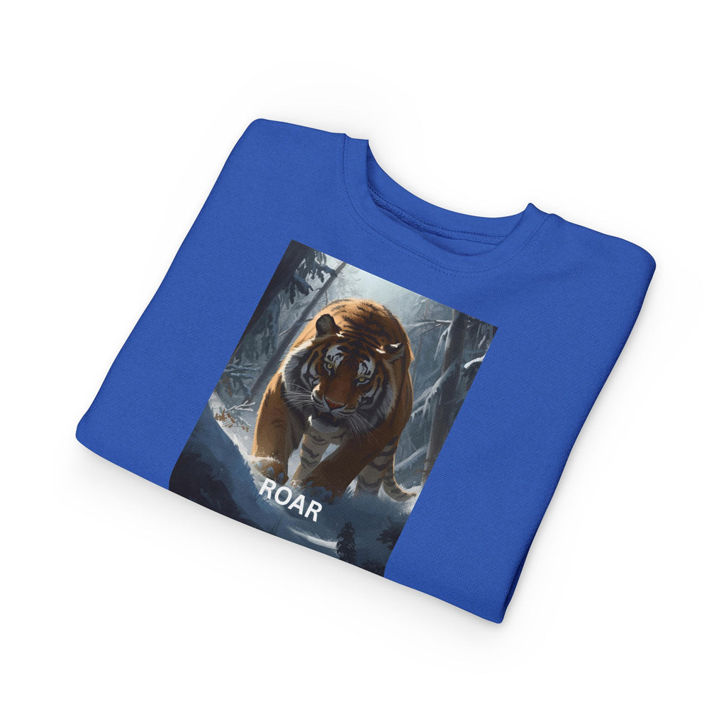 Tiger Roar Snow Toddler Sweatshirt