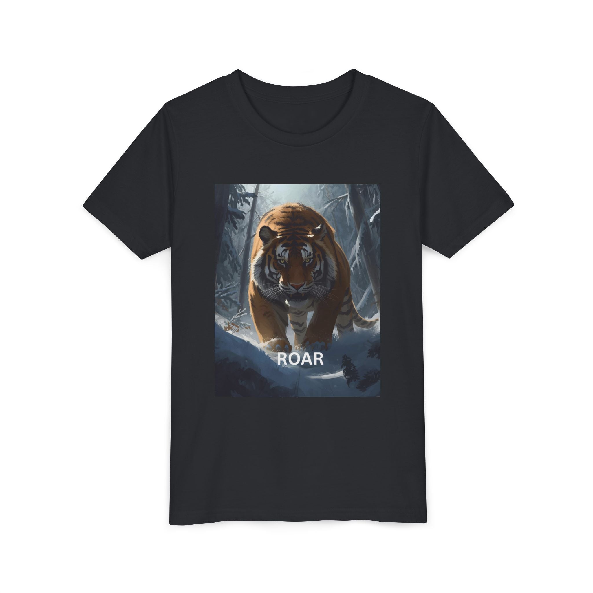 Tiger Roar Snow Youth Short Sleeve Tee